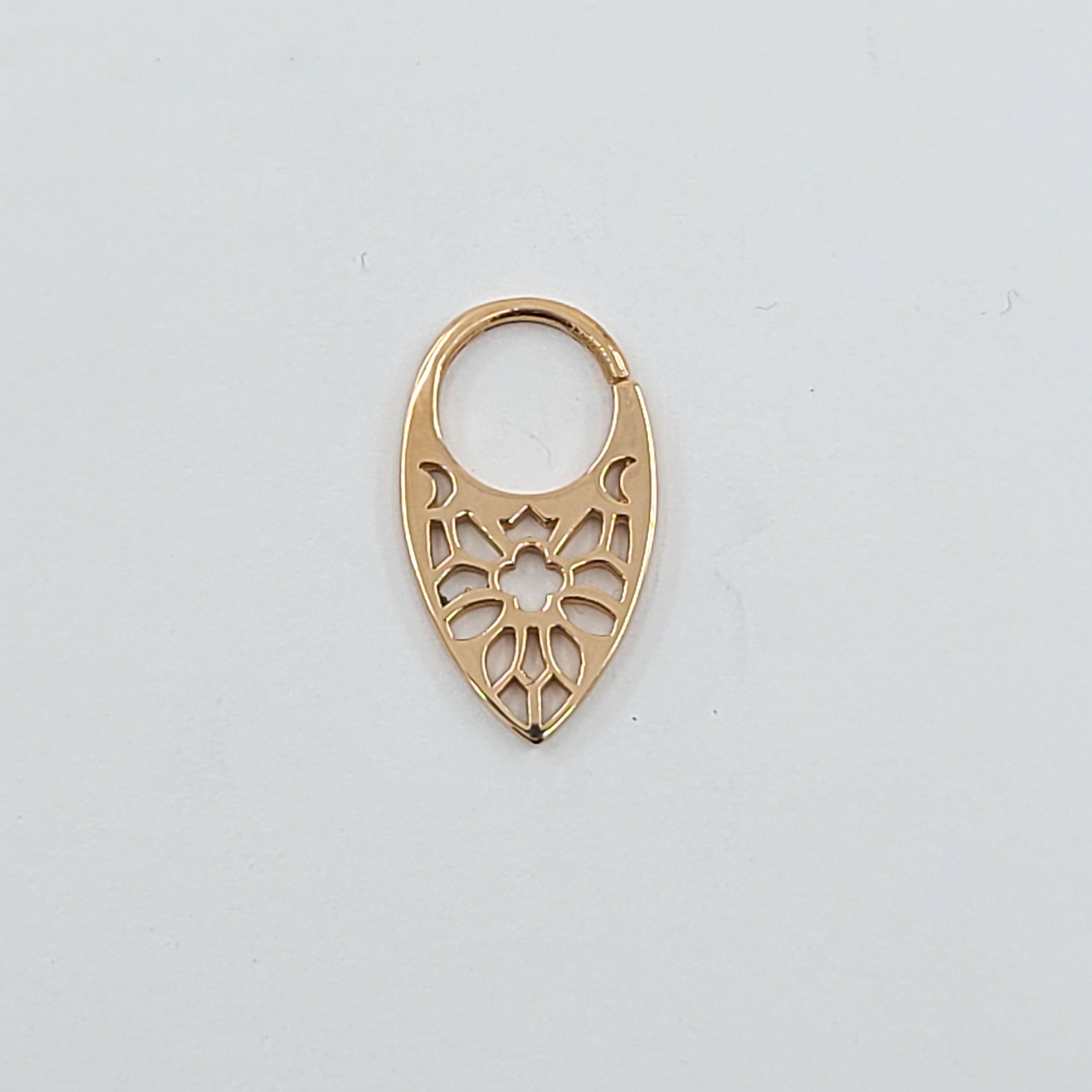 Stained Glass Moon Phase Septum - Gold Options