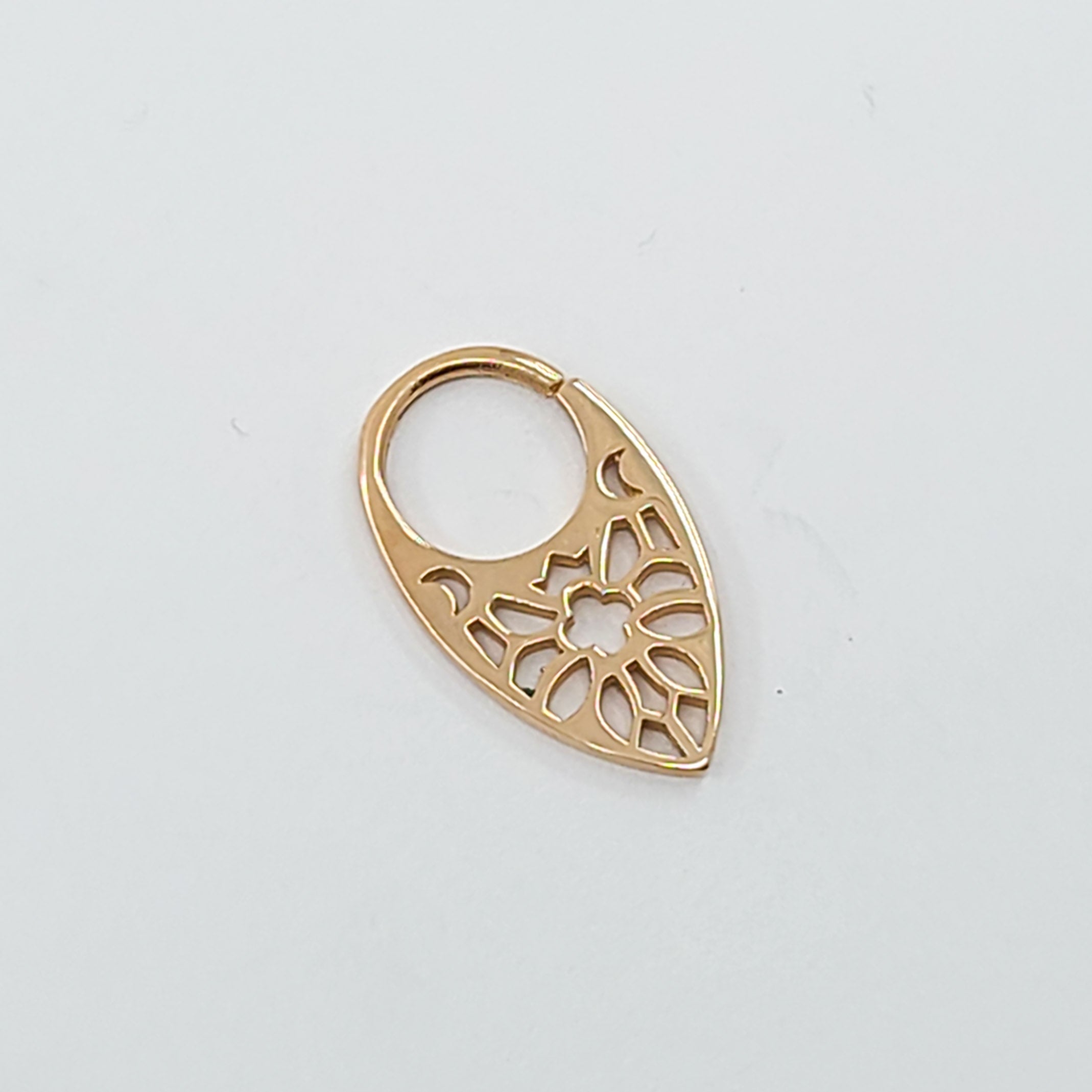Stained Glass Moon Phase Septum - Gold Options