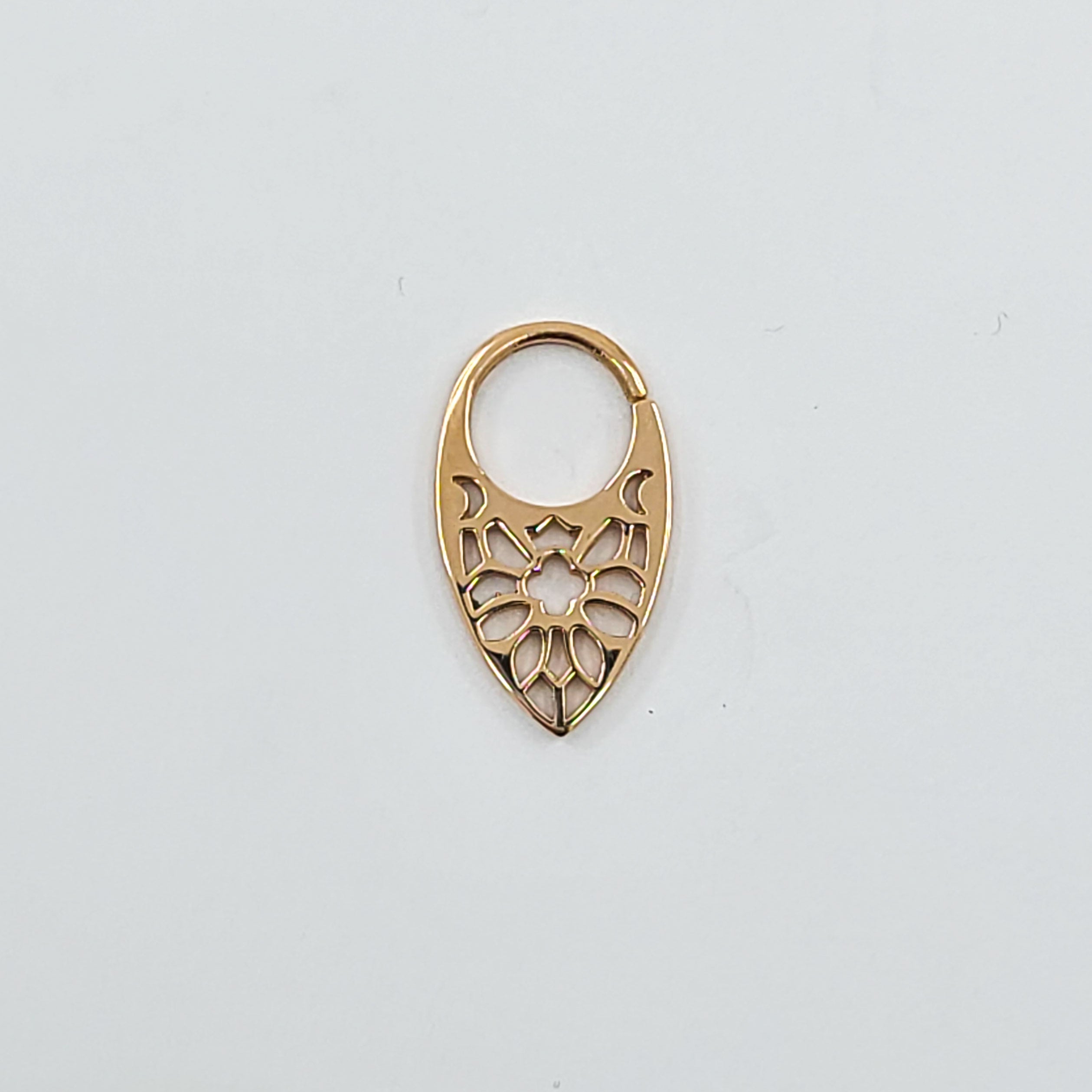 Stained Glass Moon Phase Septum - Gold Options