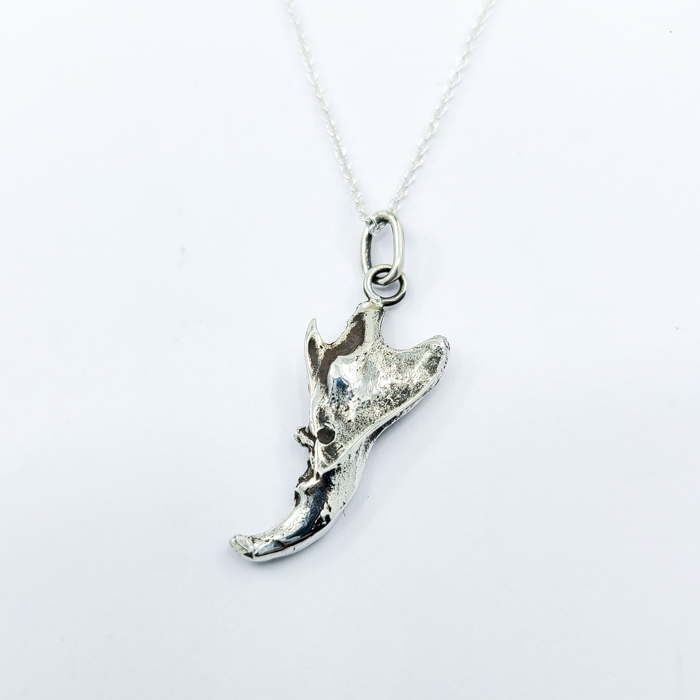 Small Squirrel Jaw Bone Pendant