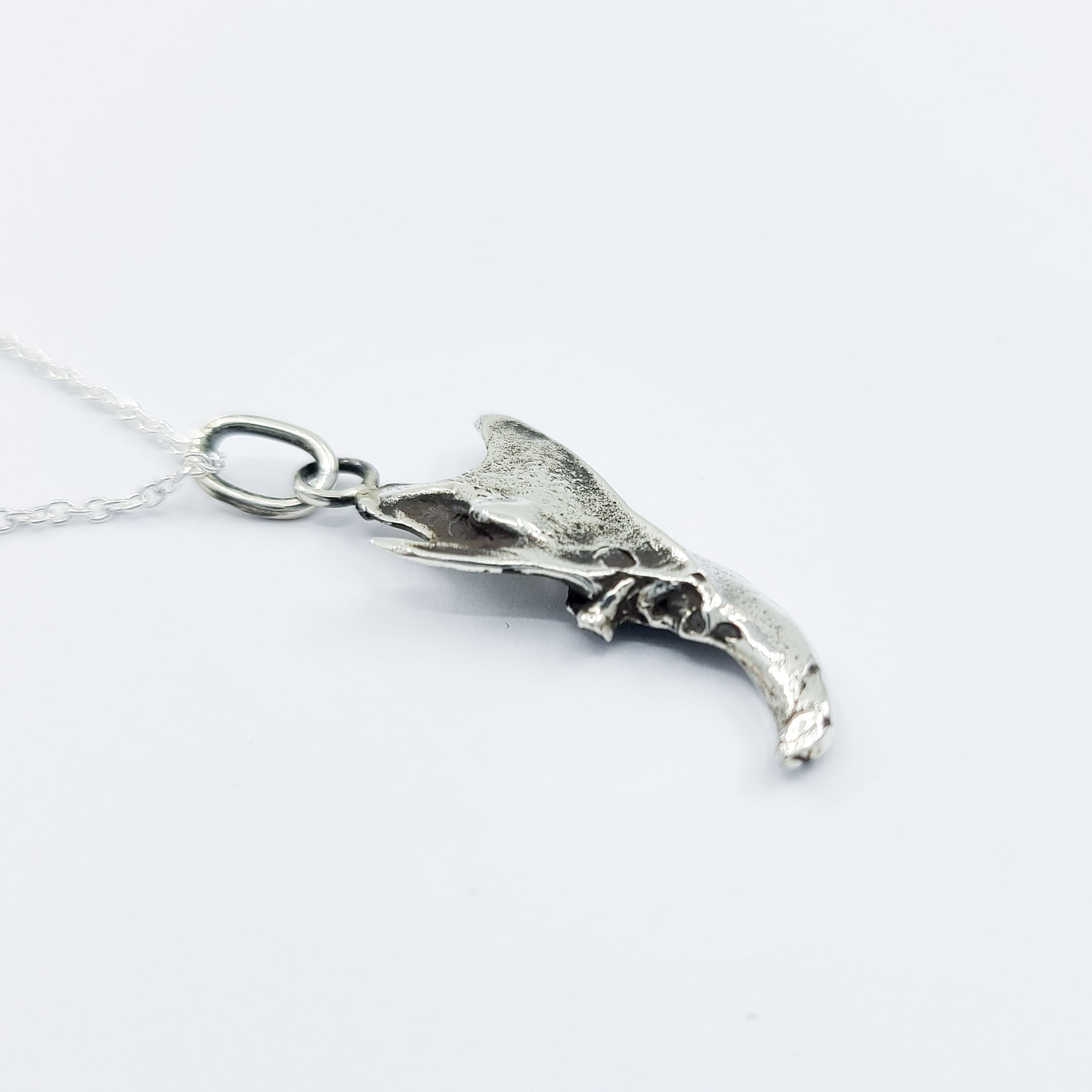 Small Squirrel Jaw Bone Pendant