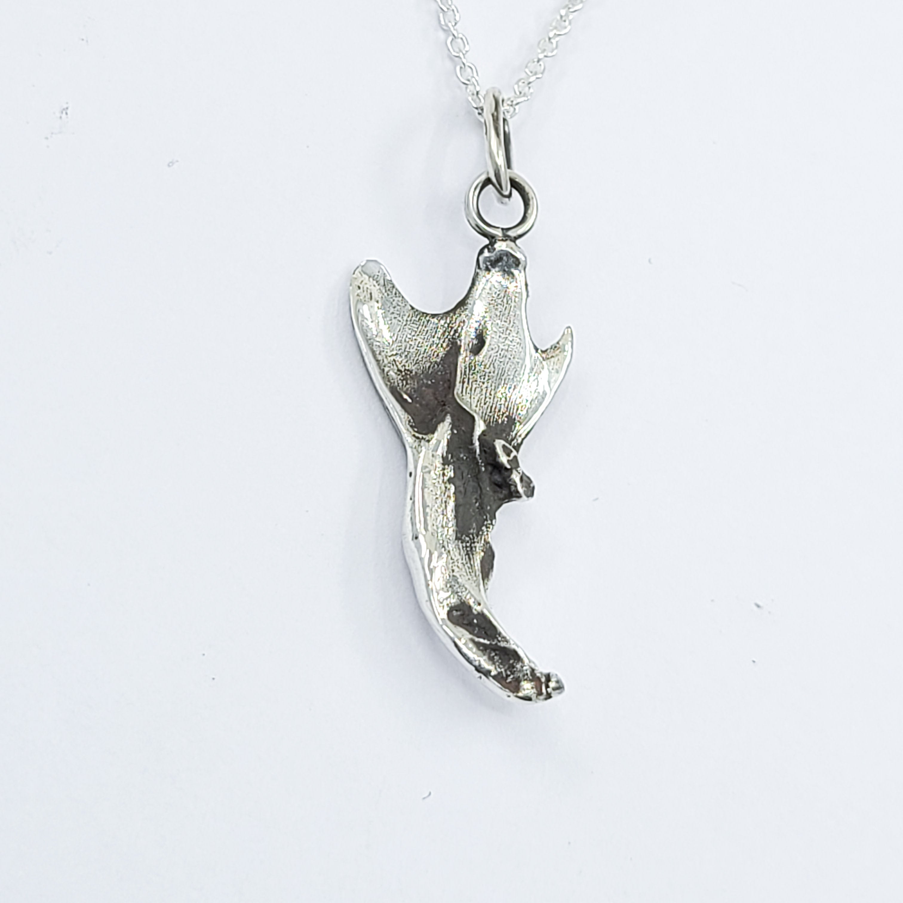 Small Squirrel Jaw Bone Pendant