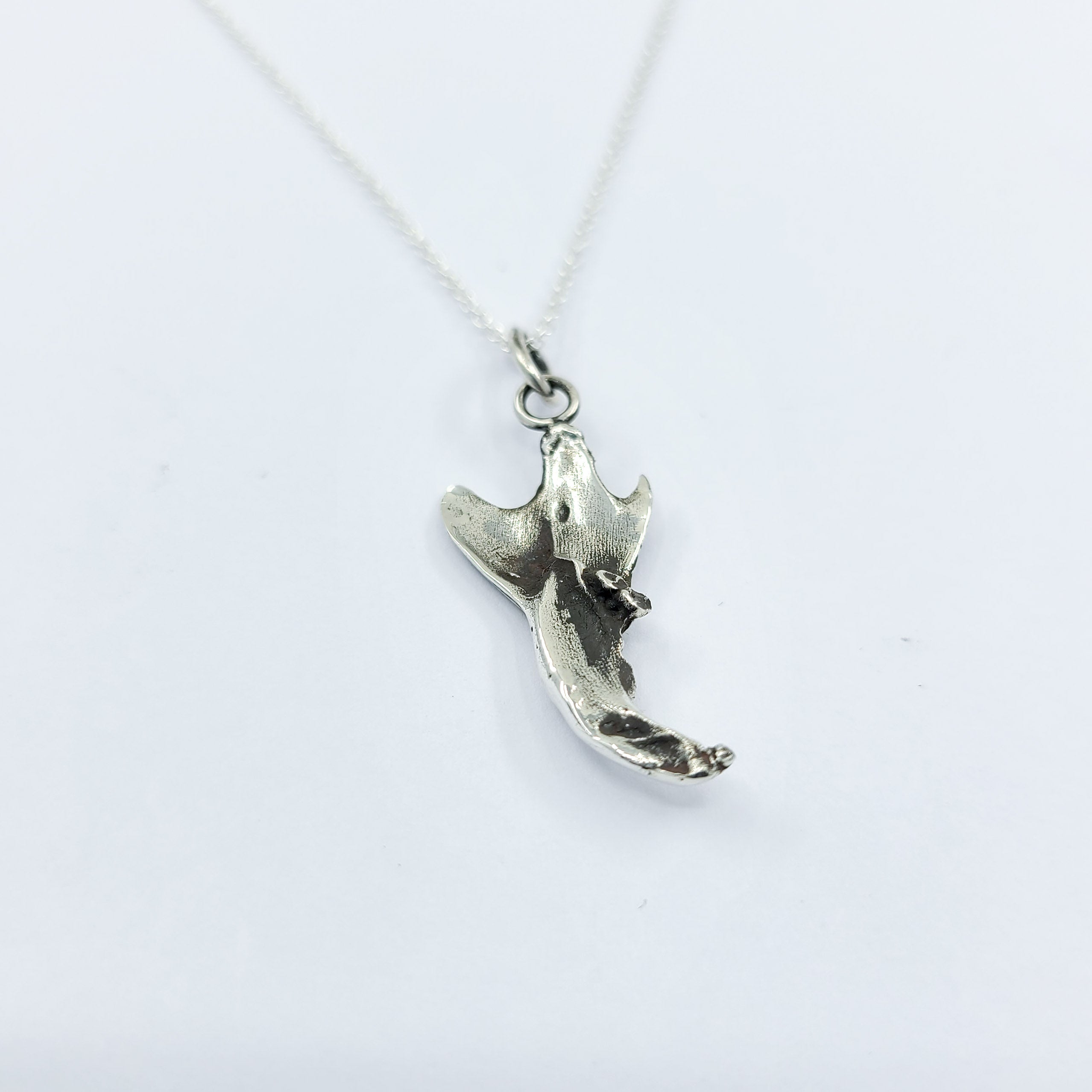 Small Squirrel Jaw Bone Pendant