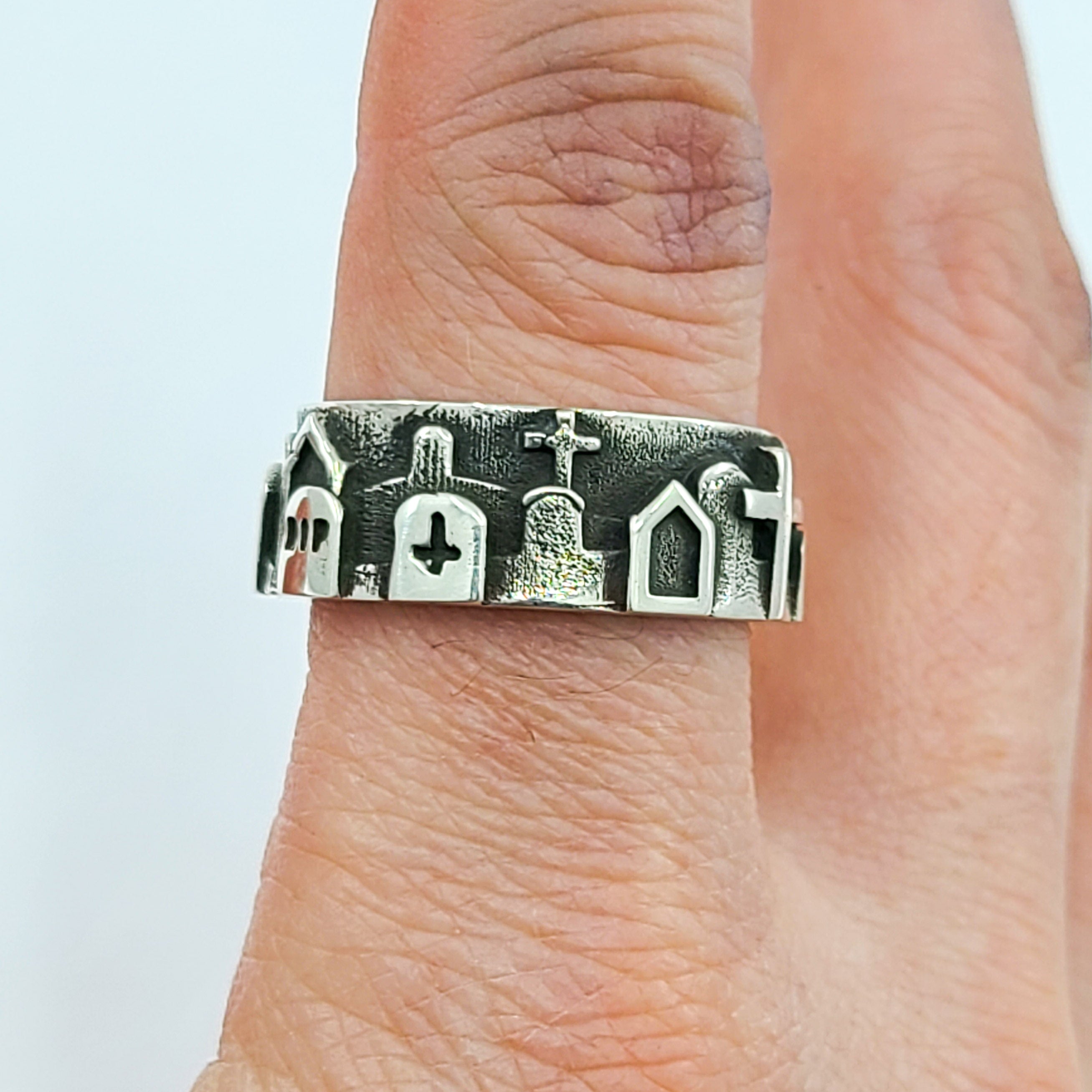 Graveyard Cemetery Ring - Inchoo Bijoux