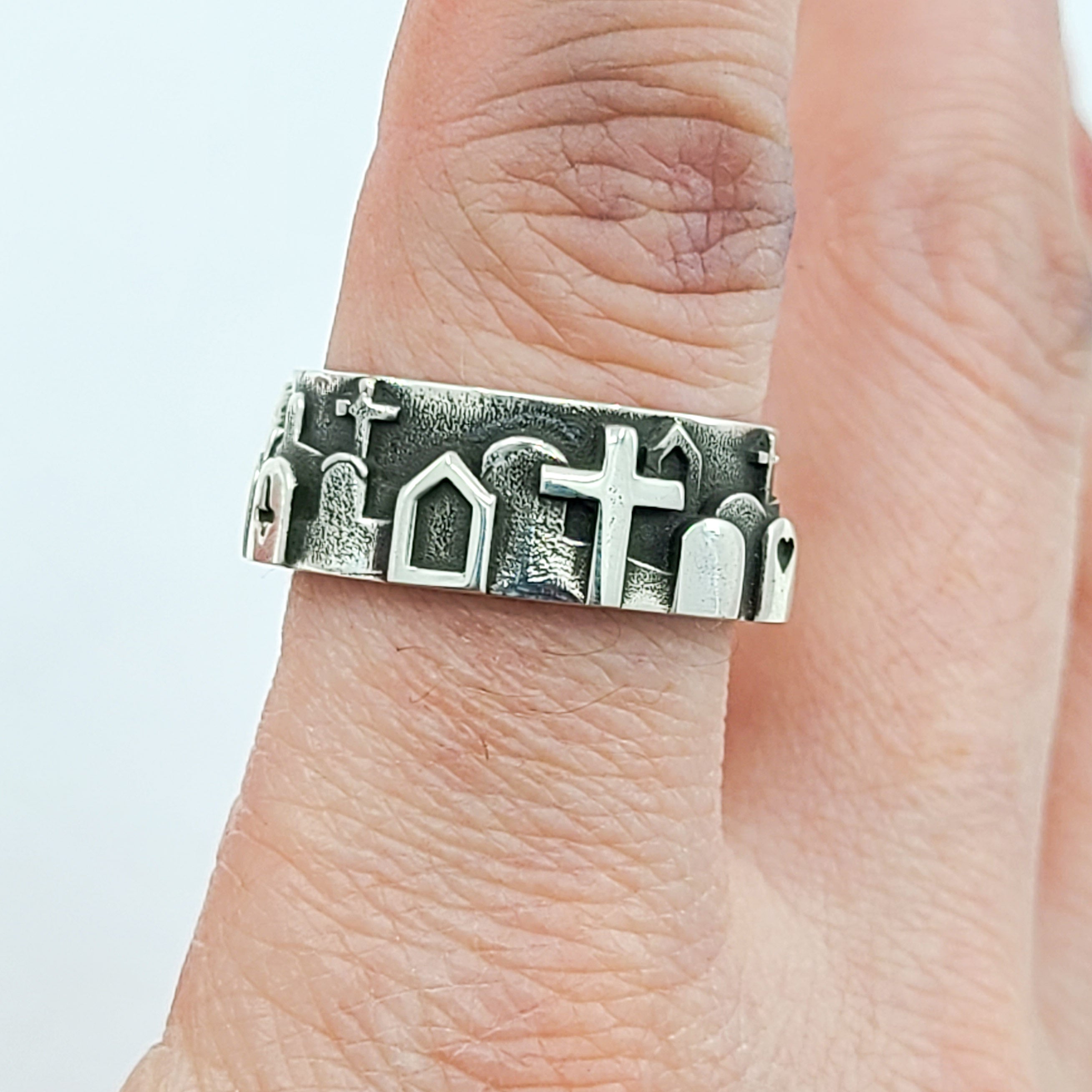 Graveyard Cemetery Ring - Inchoo Bijoux