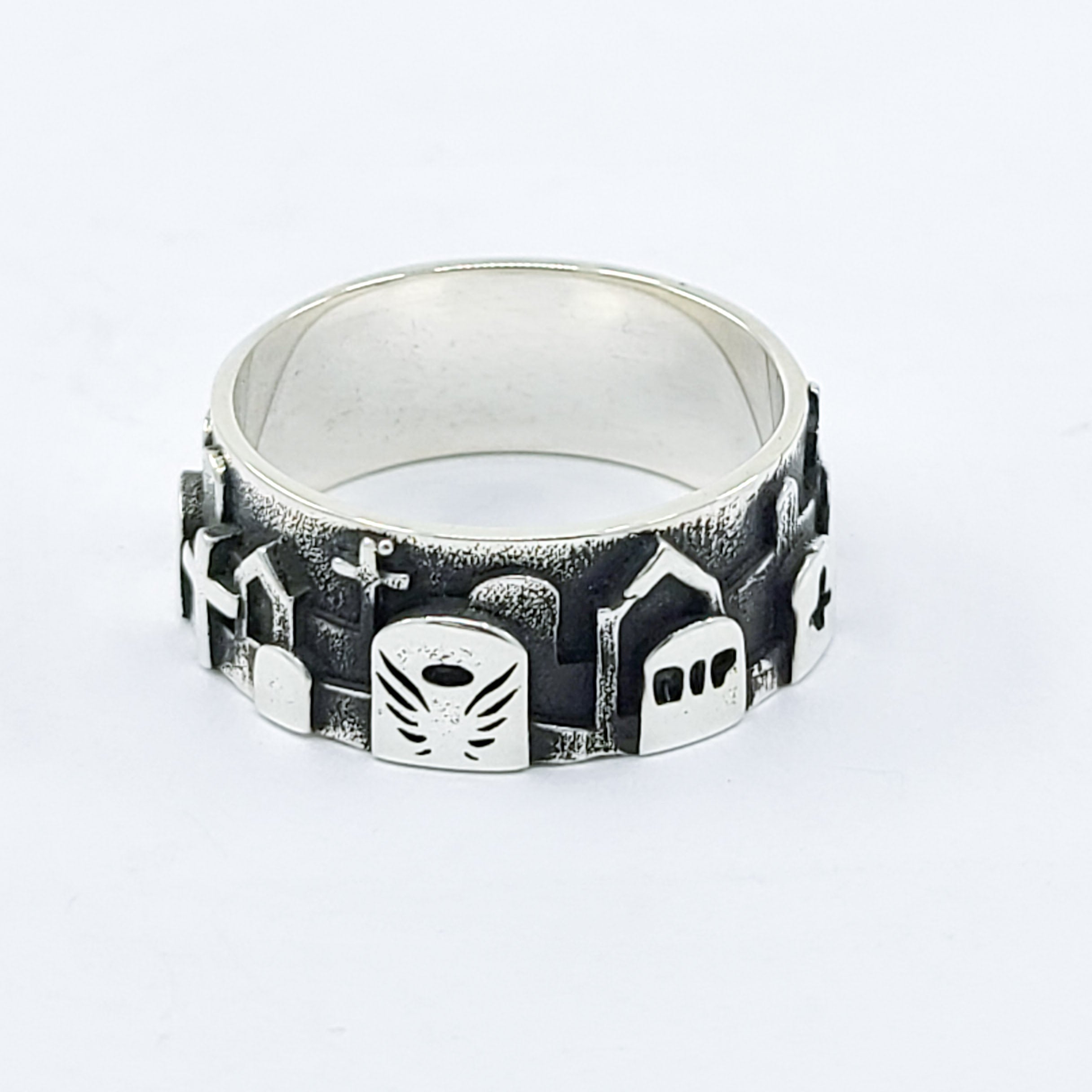 Graveyard Cemetery Ring - Inchoo Bijoux