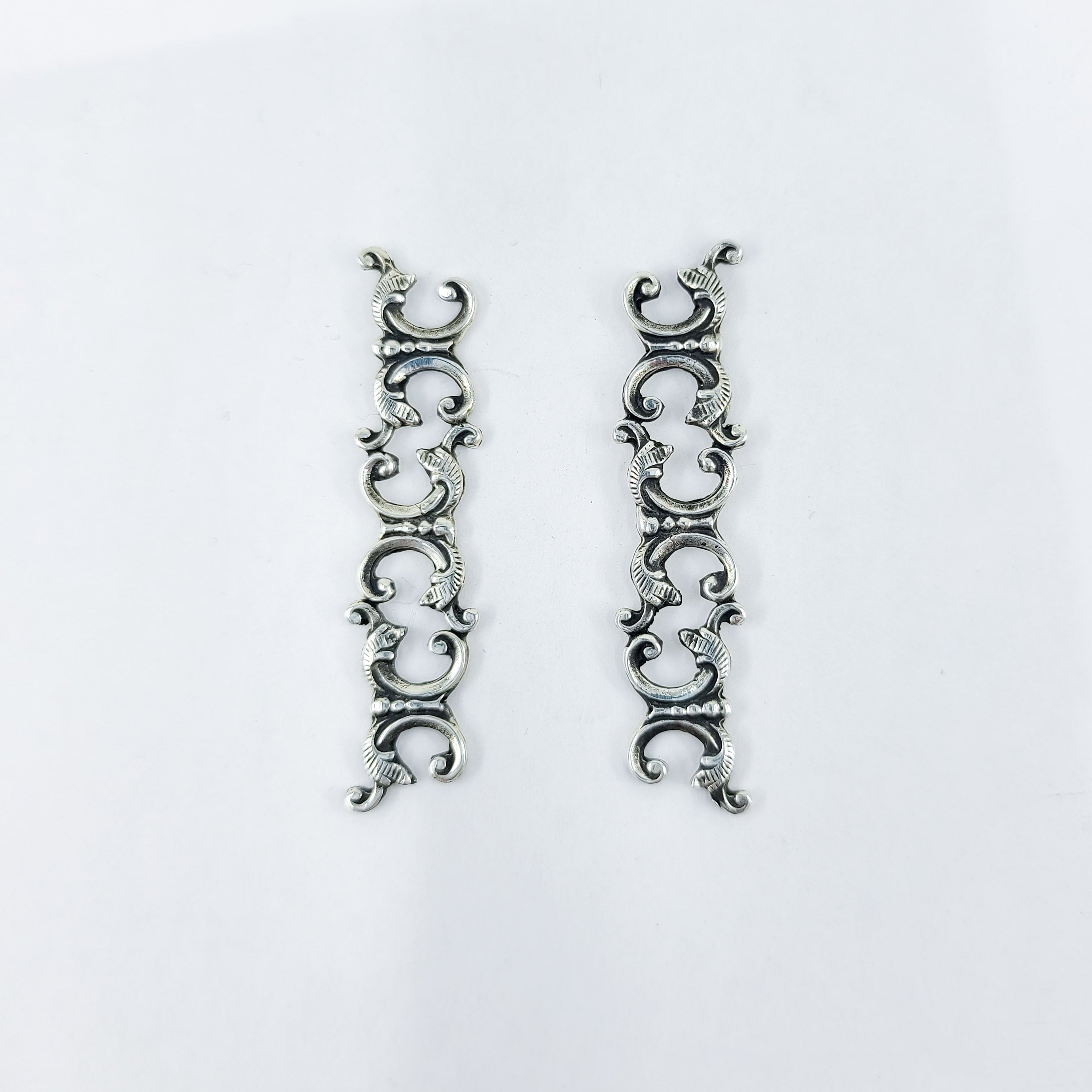 Ornate Baroque Long Earrings - Inchoo Bijoux