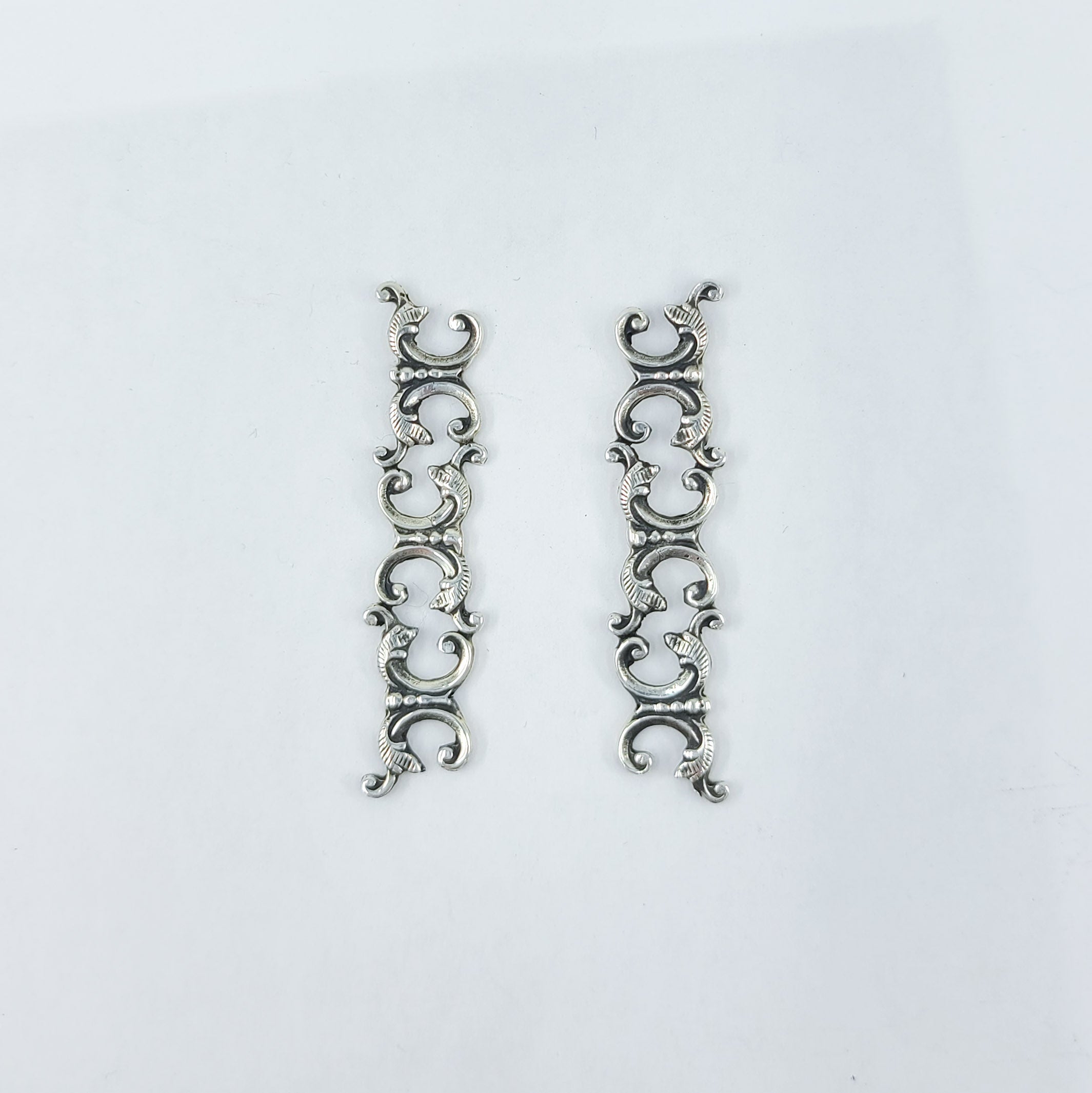 Ornate Baroque Long Earrings - Inchoo Bijoux