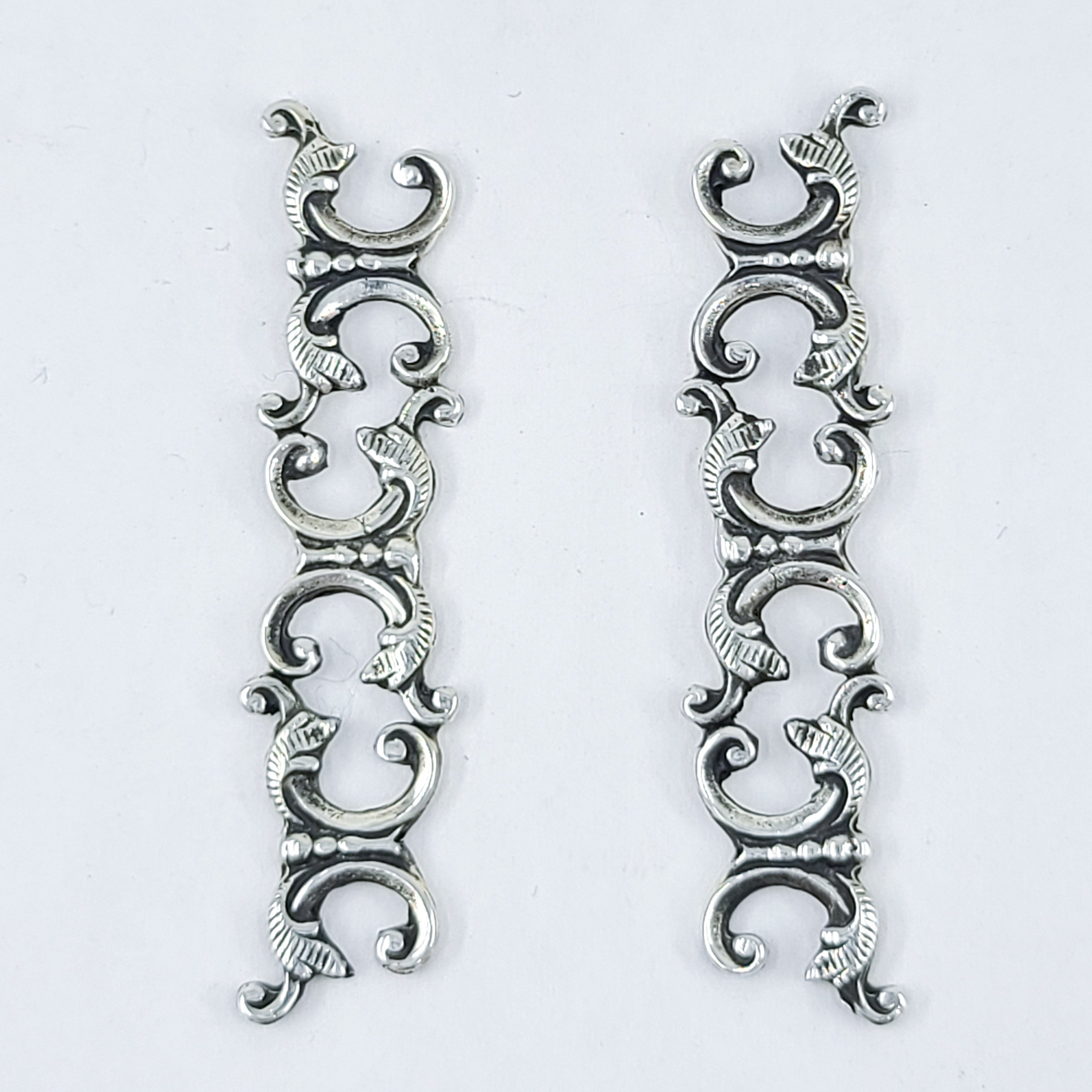Ornate Baroque Long Earrings - Inchoo Bijoux