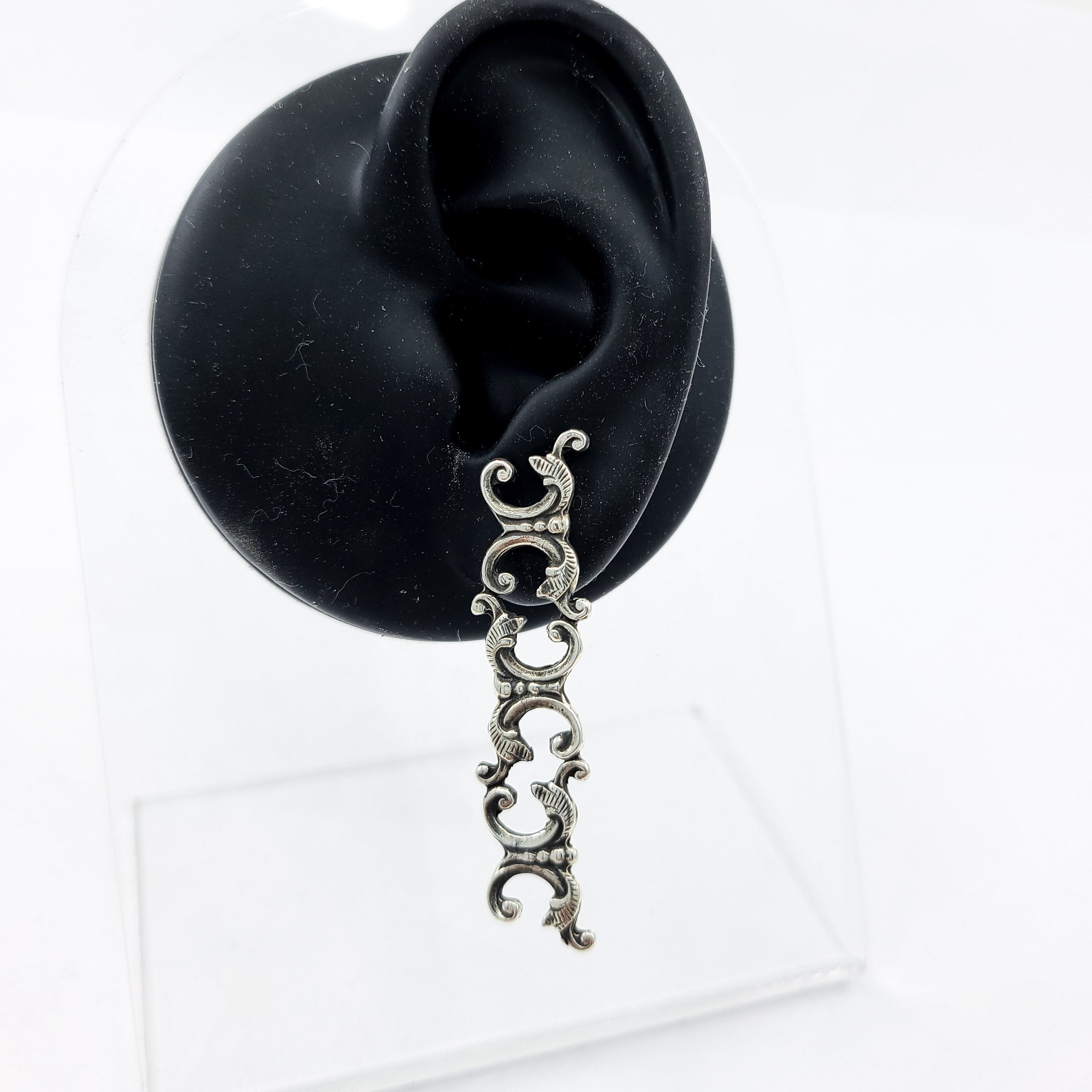 Ornate Baroque Long Earrings - Inchoo Bijoux