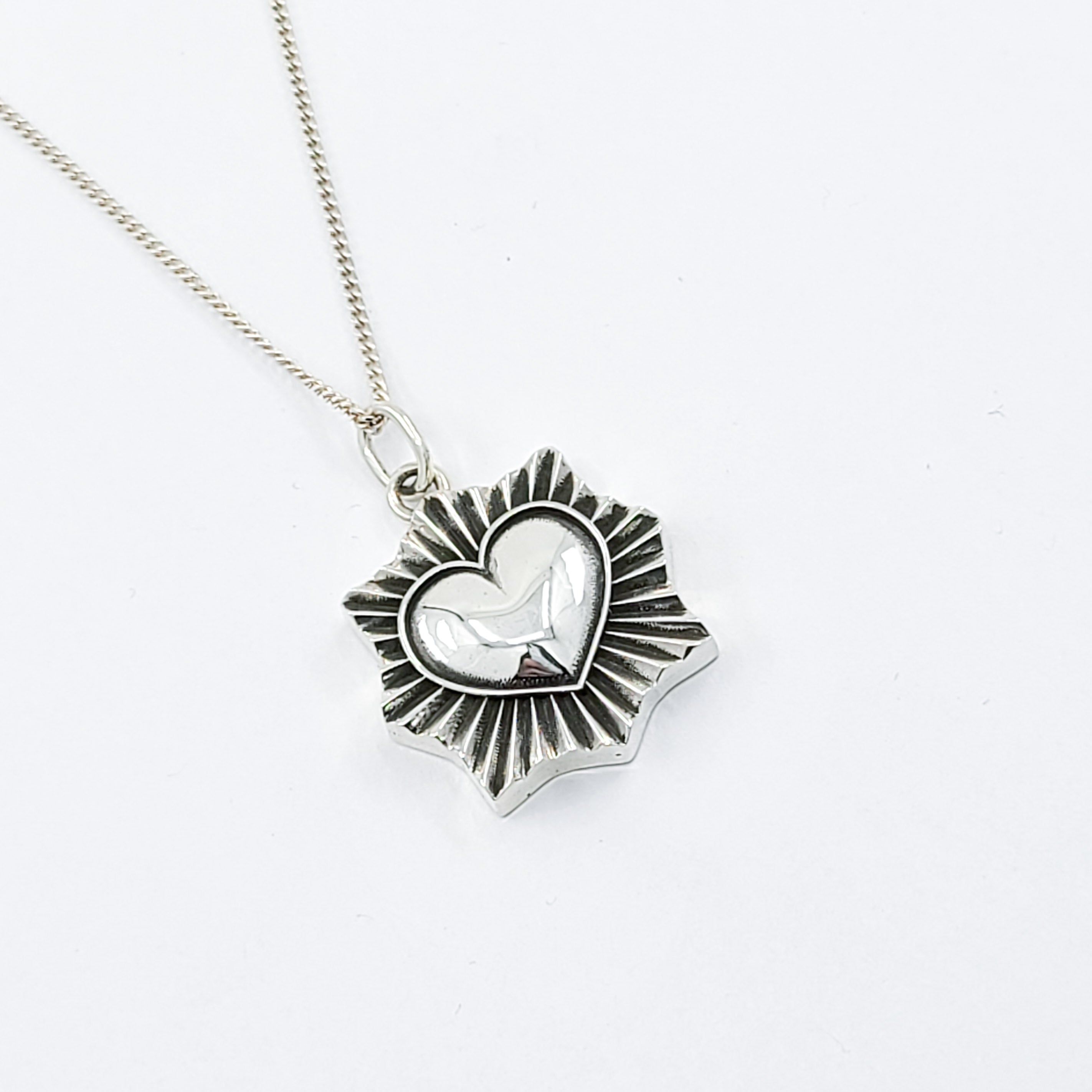 Sacred Heart Urn Pendant