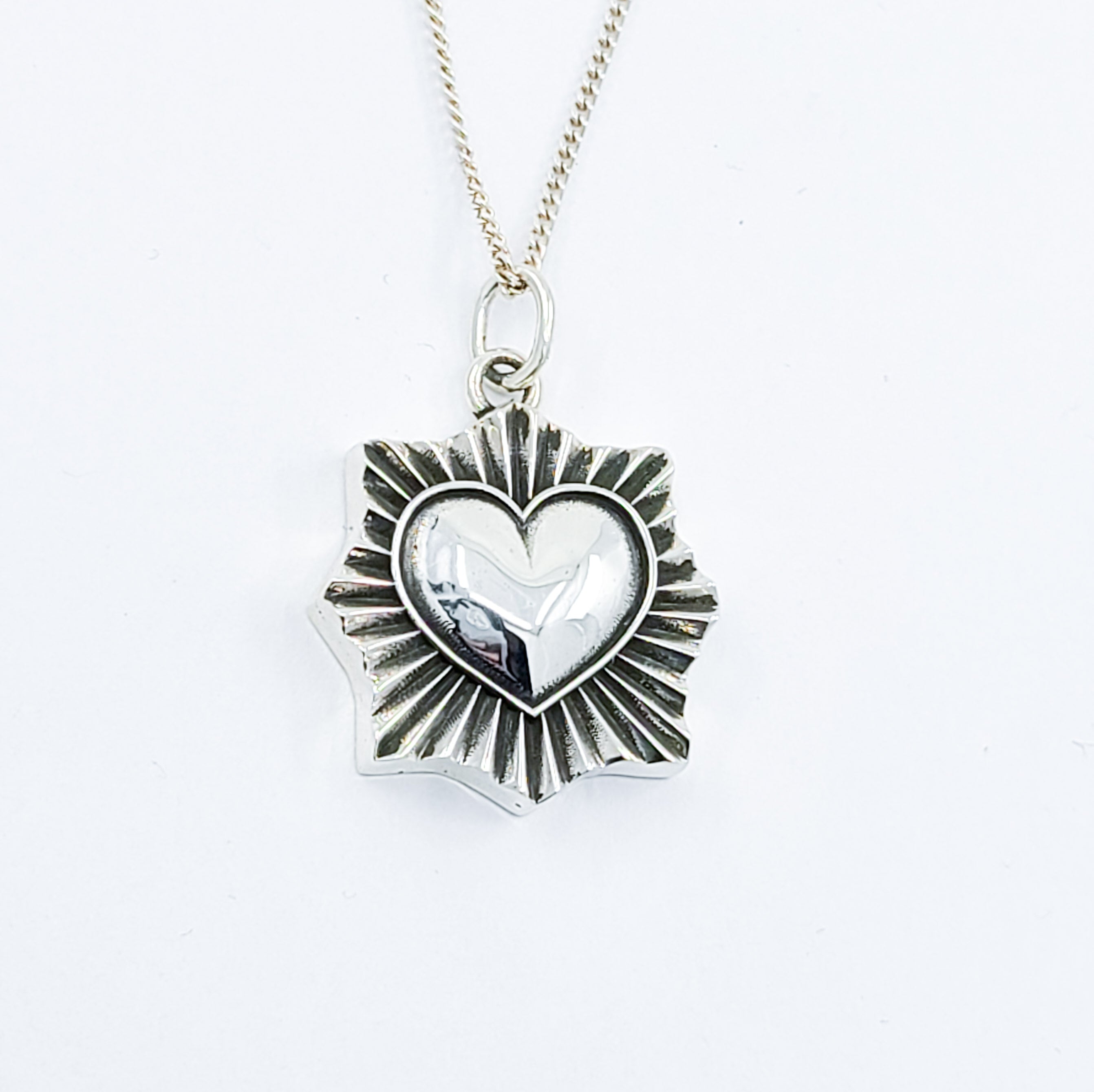 Sacred Heart Urn Pendant