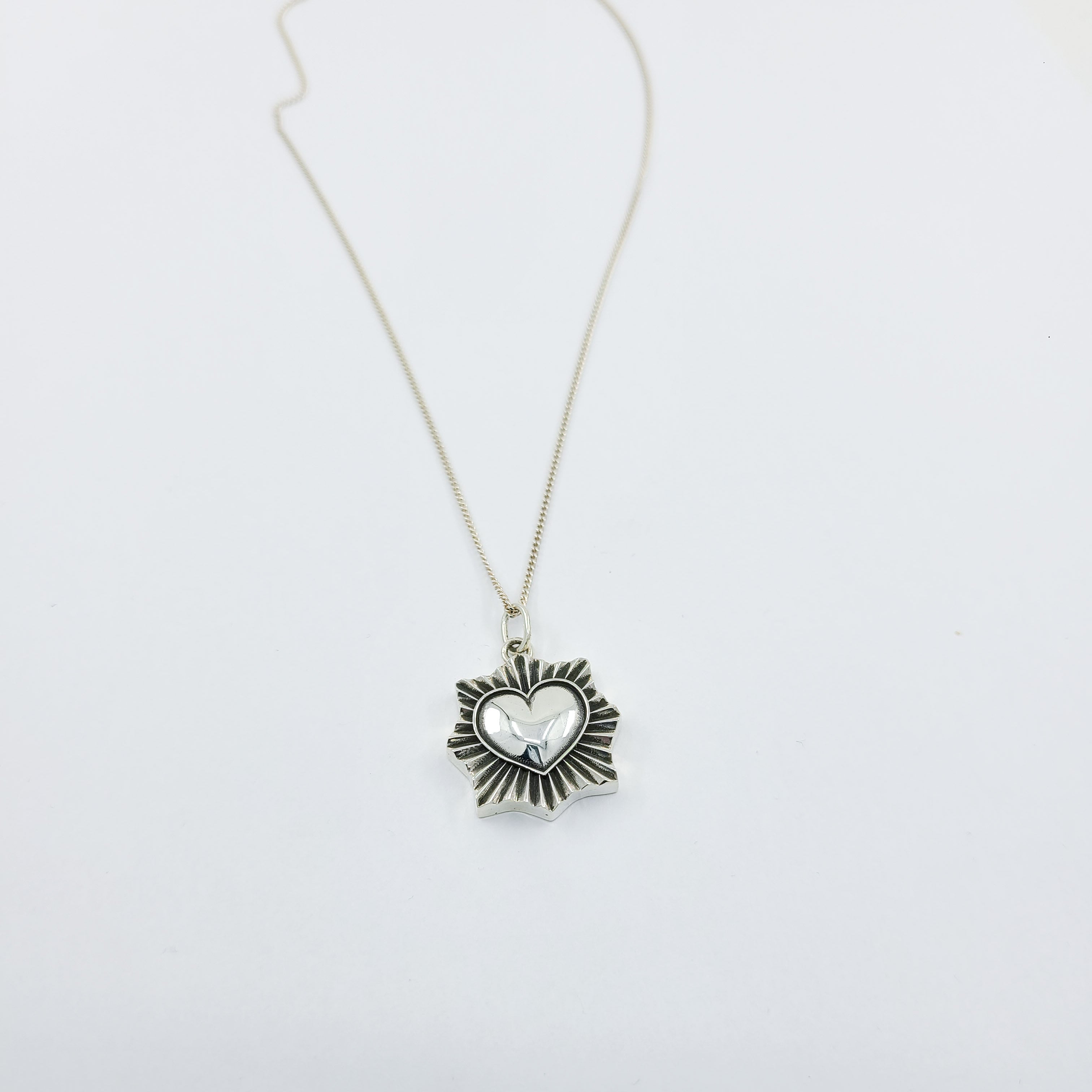 Sacred Heart Urn Pendant