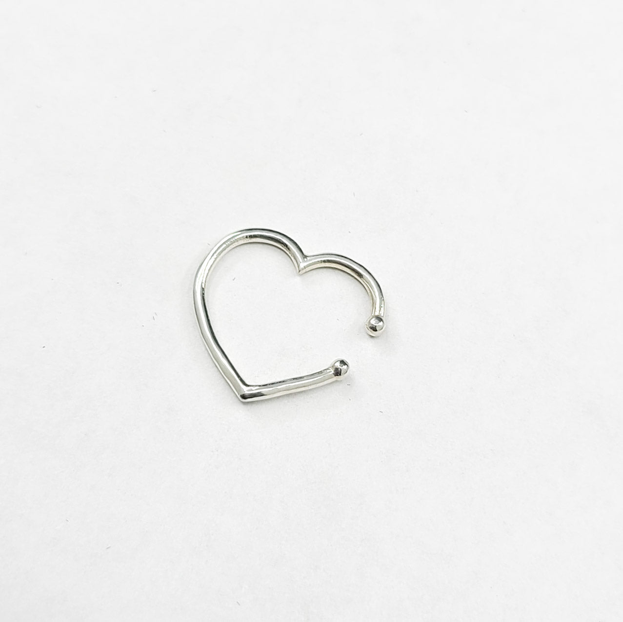 Big Heart Nose Ring - Inchoo Bijoux