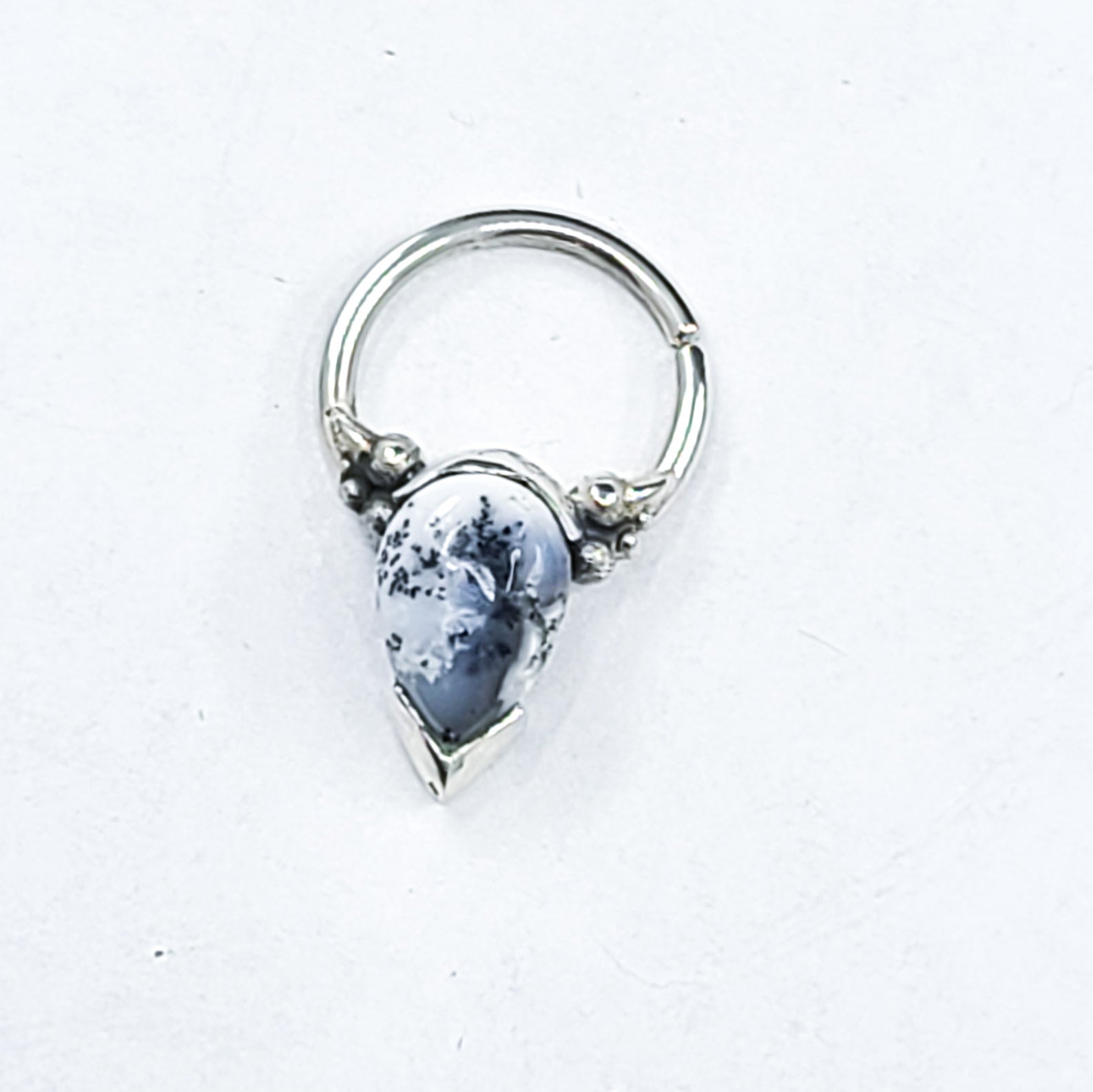 Dendritic Agate Septum Piercing