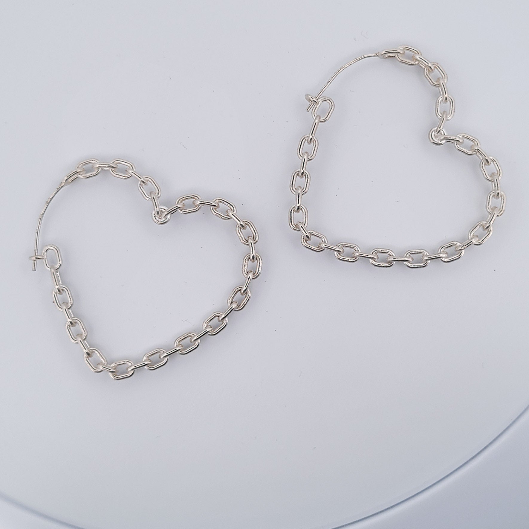 Big Heart Chain Hoops