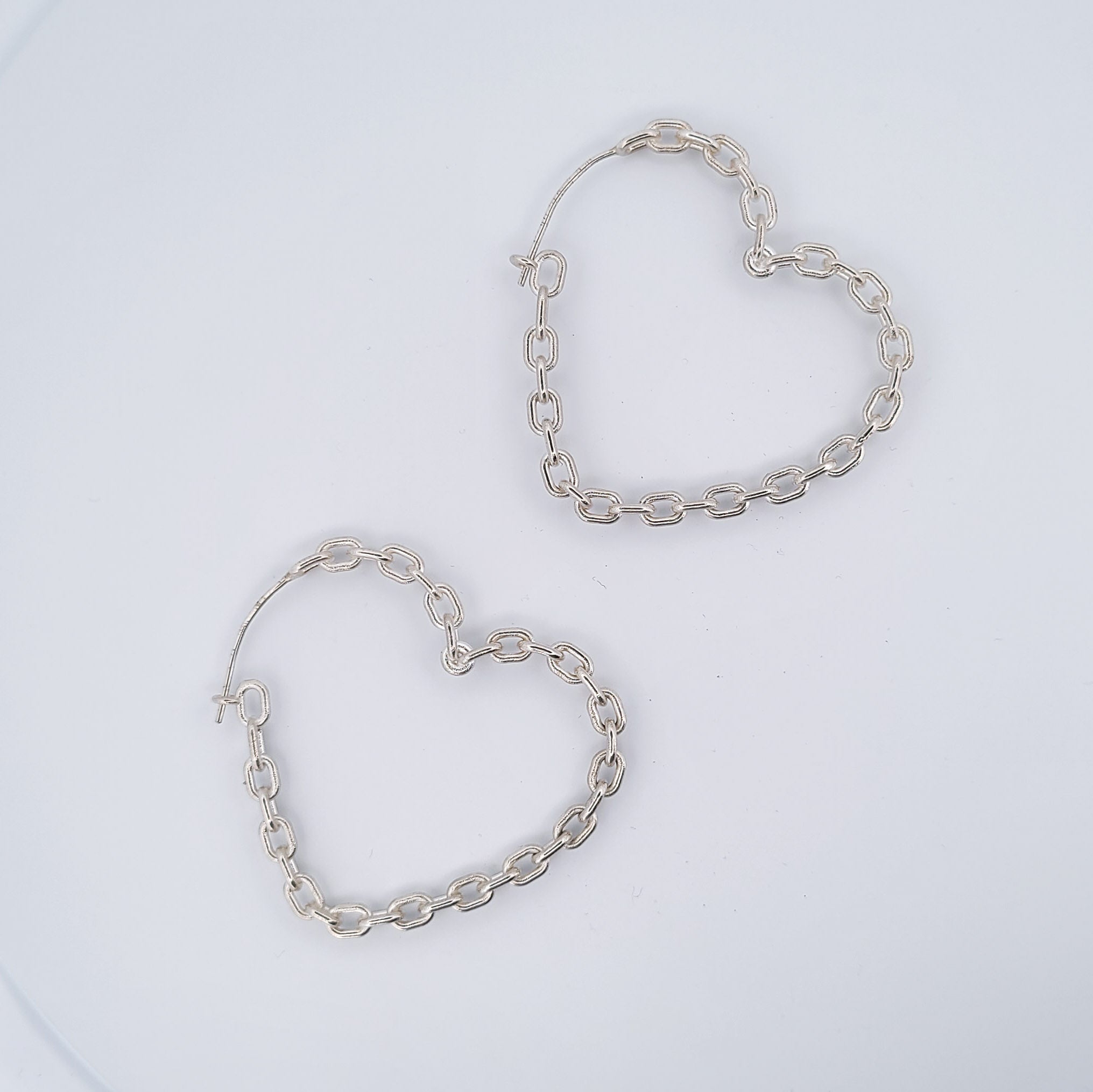 Big Heart Chain Hoops