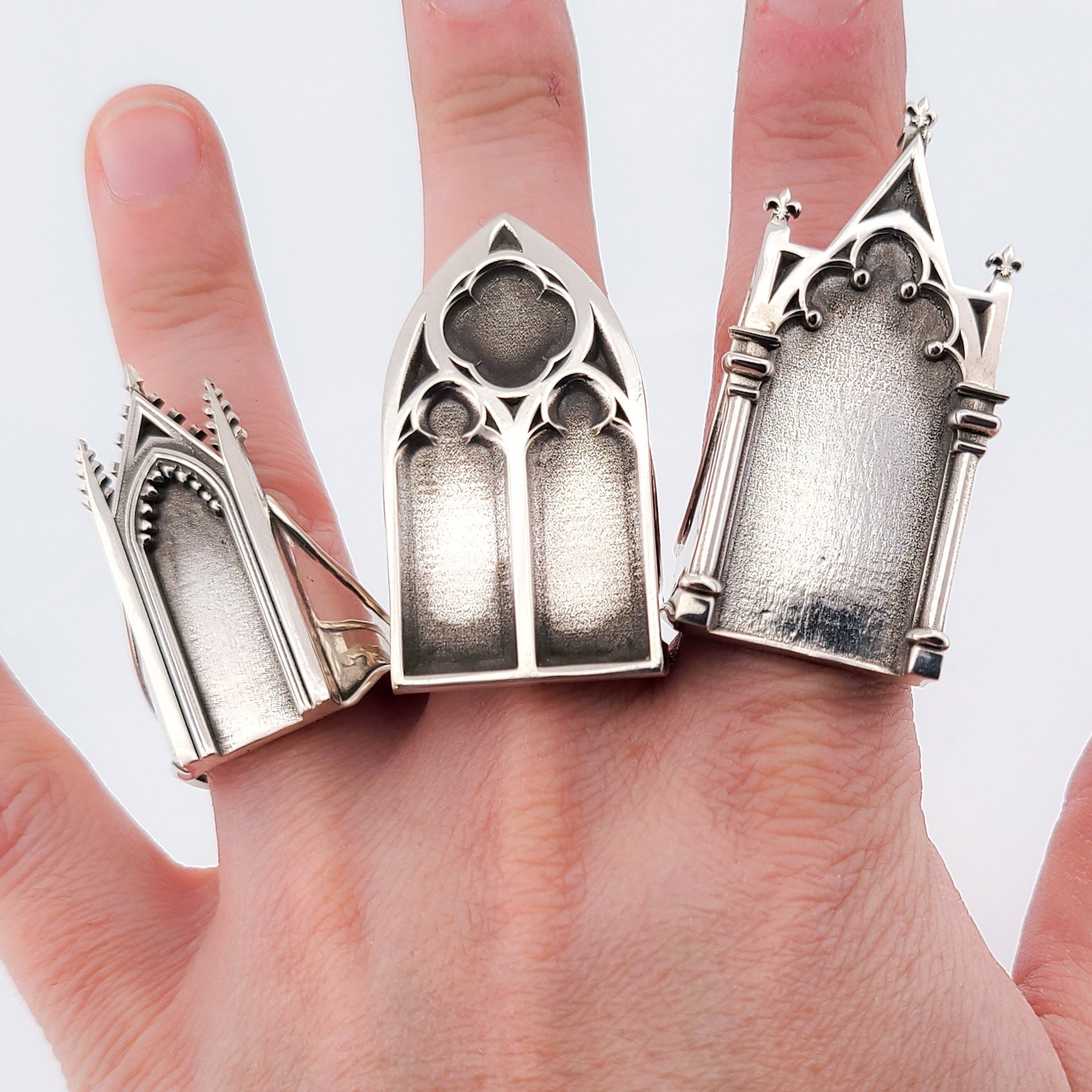 Gothic Church Ring - Cathedral