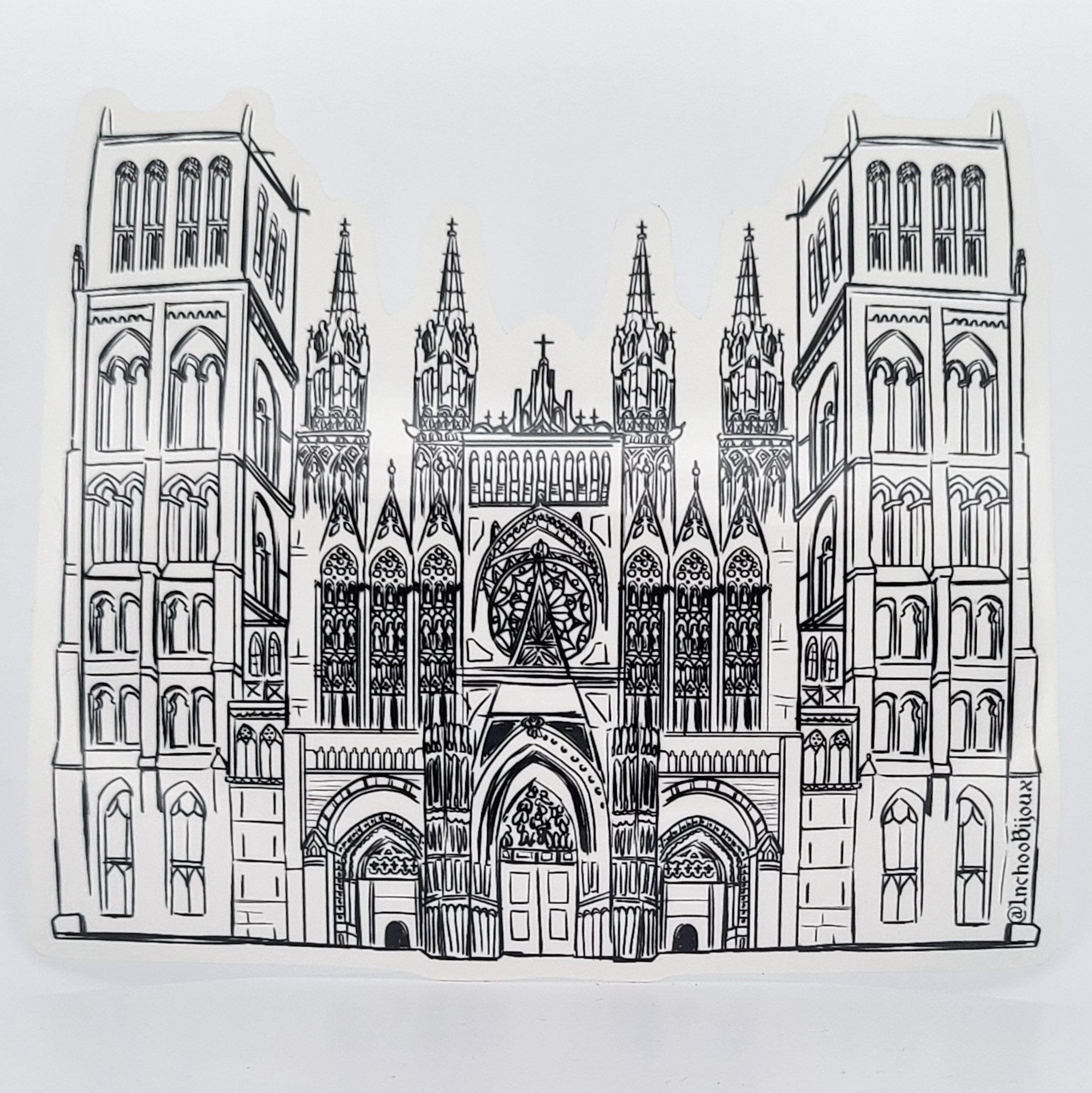 Big Inchoo Cathedral Vinyl Sticker