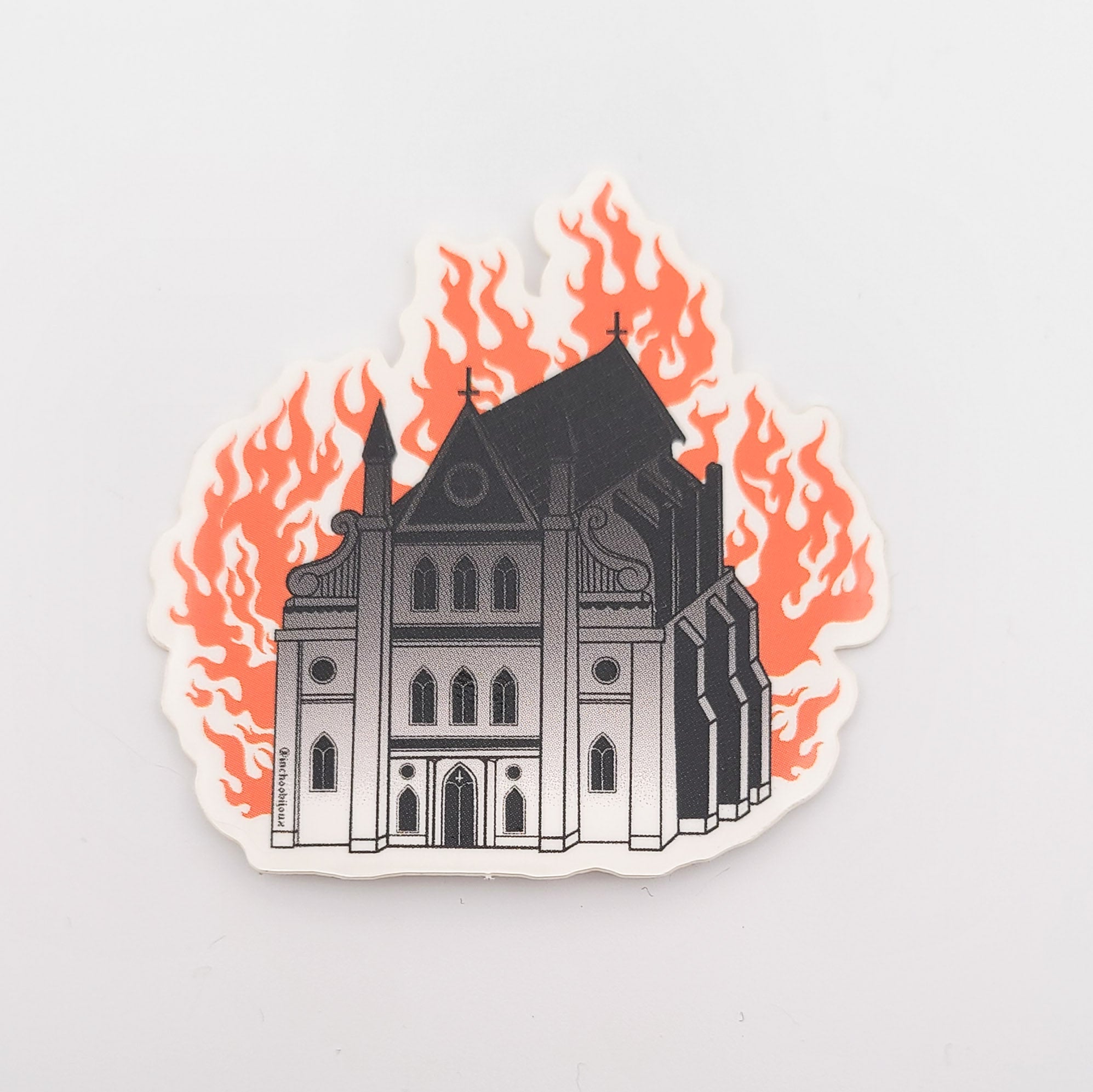 Burning Church - Every Child Matters - Vinyl Sticker - Inchoo Bijoux