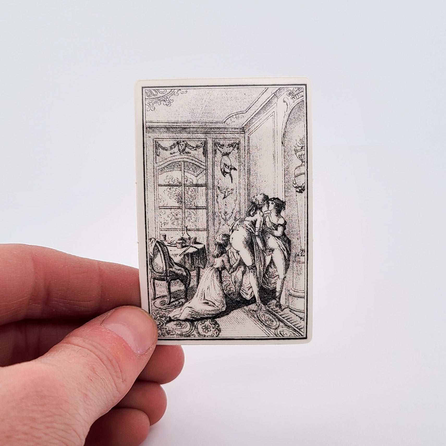 The 3 Some - Marquis de Sade Vinyl Sticker