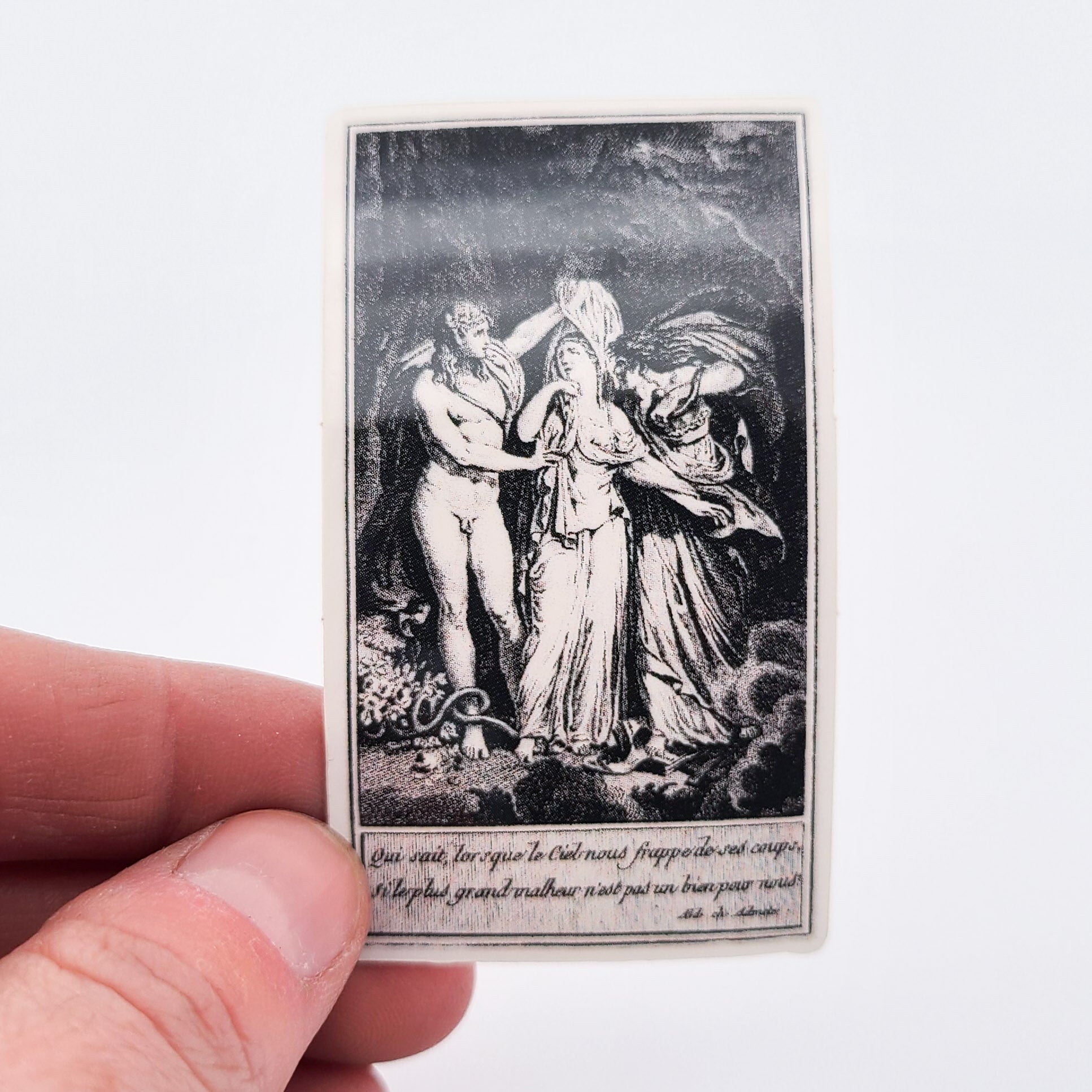 Justine - Marquis de Sade Vinyl Sticker