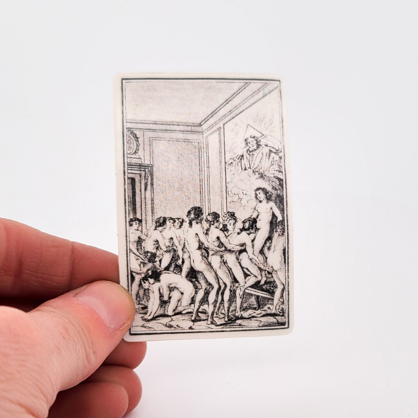 The Party Train - Marquis de Sade Vinyl Sticker