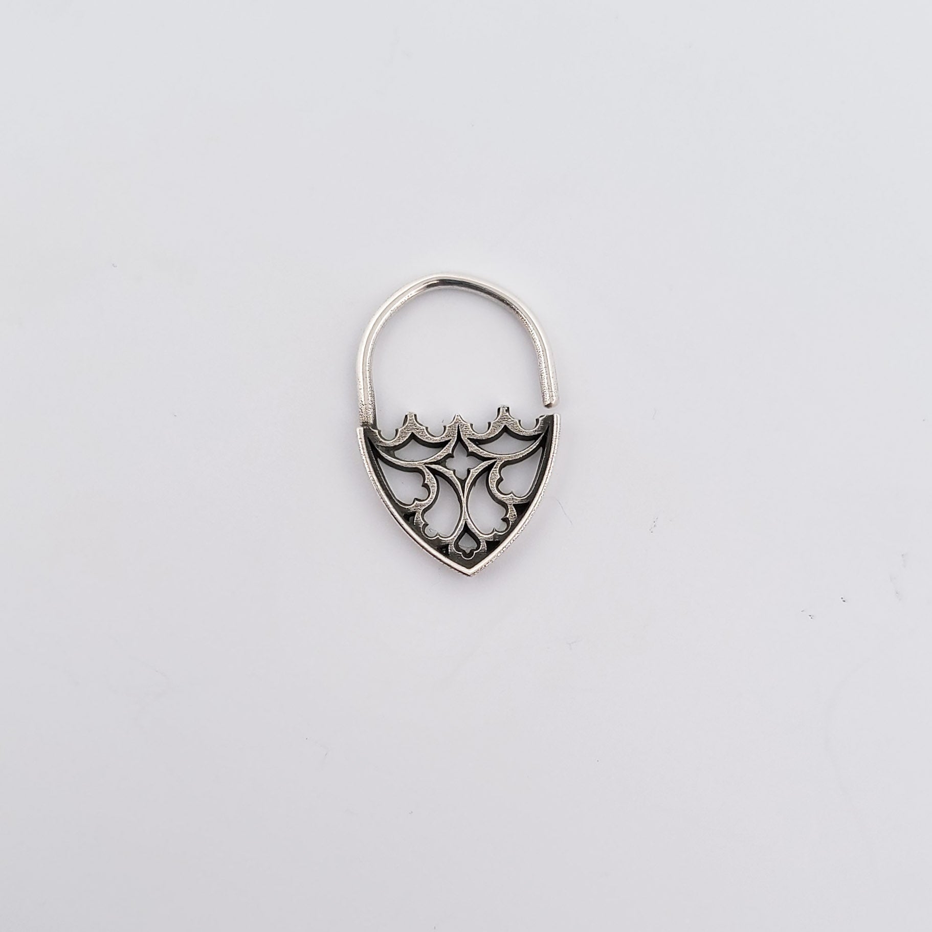 Gothic Church Window Septum Piercing
