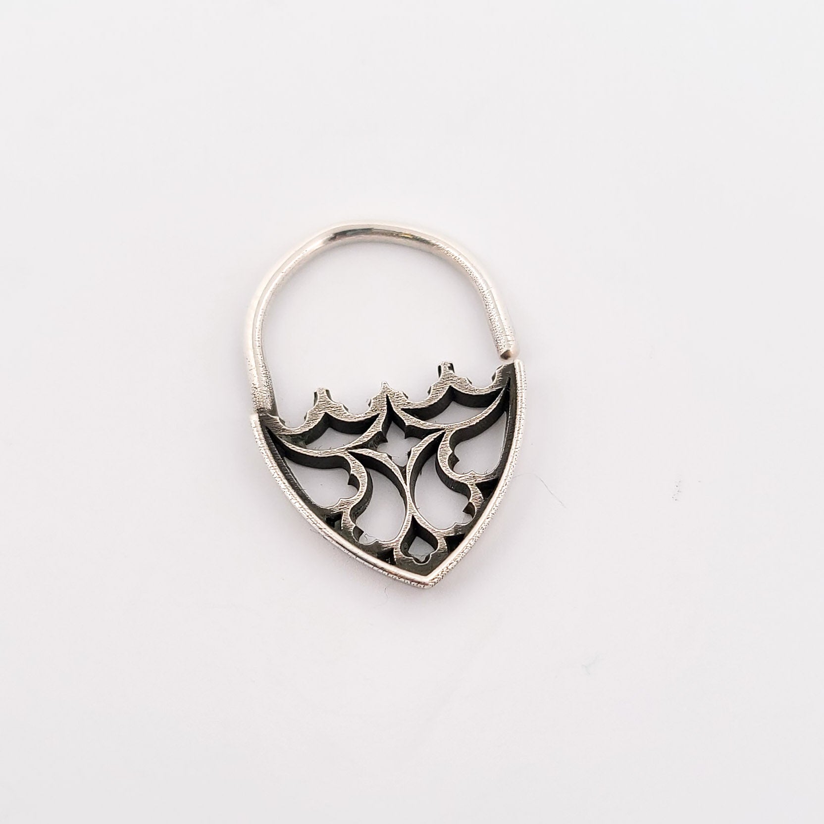 Gothic Church Window Septum Piercing