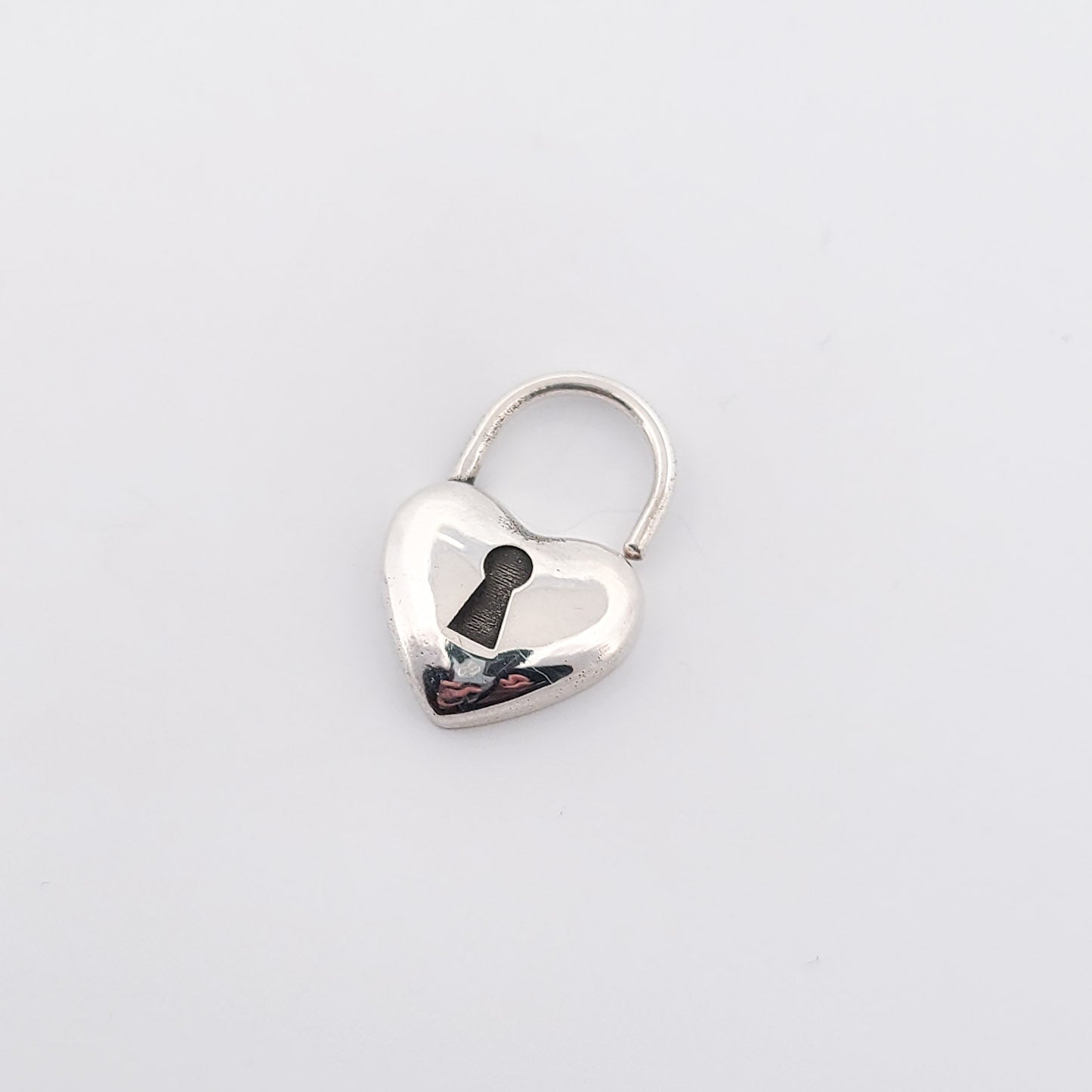 Silver Heart Lock Septum Piercing - Inchoo Bijoux