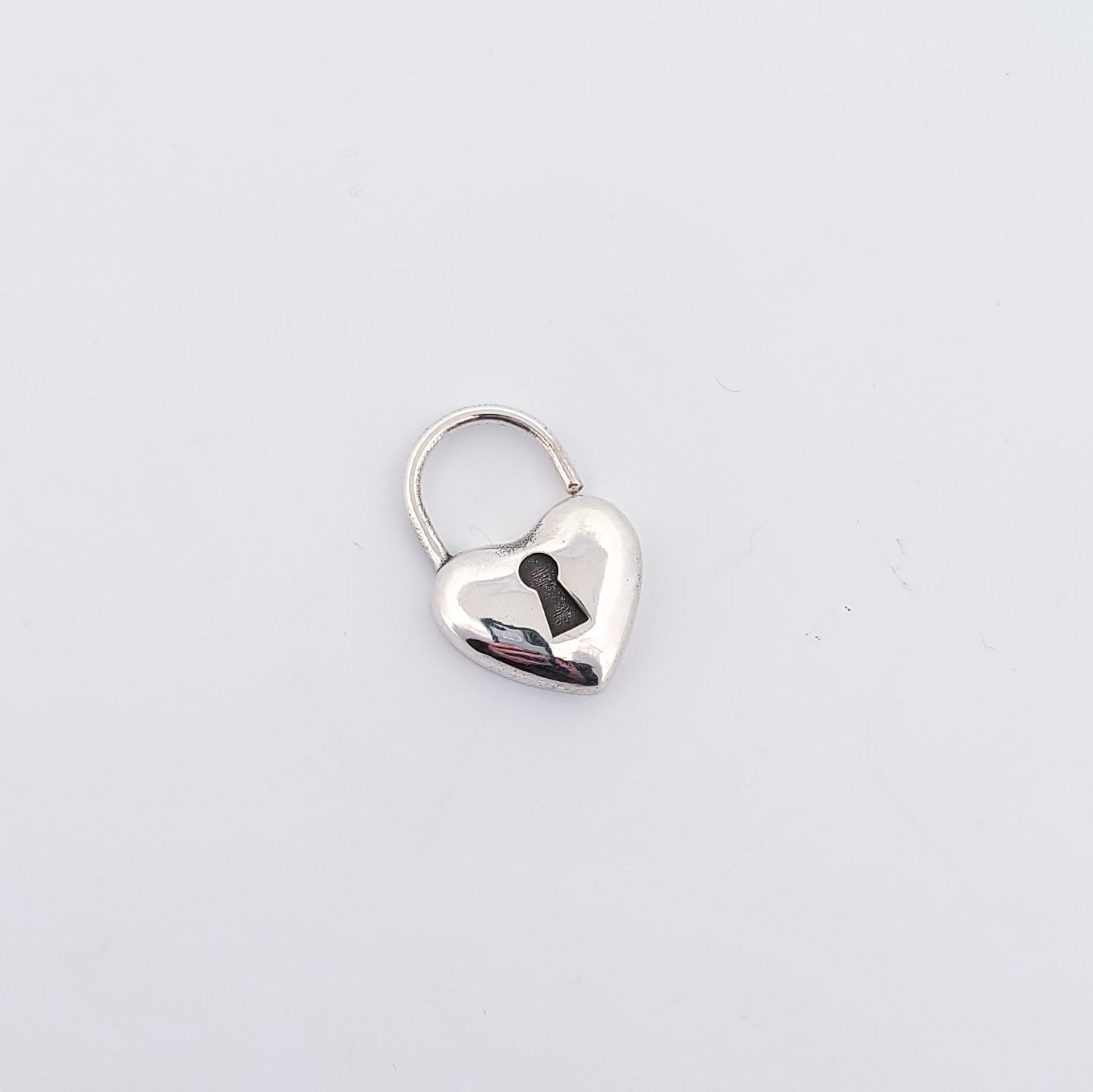 Silver Heart Lock Septum Piercing - Inchoo Bijoux