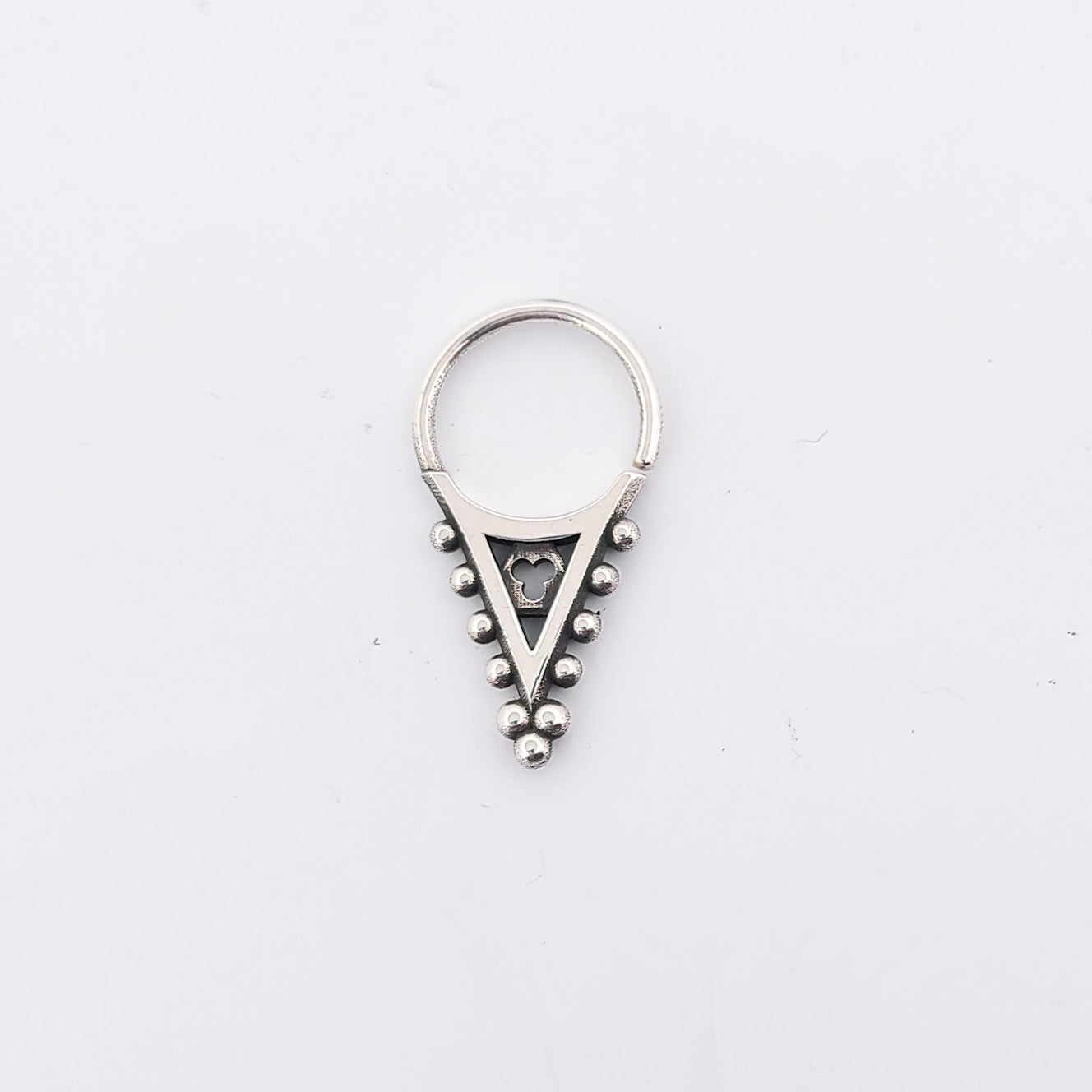 Gothic Church Roof Septum Piercing