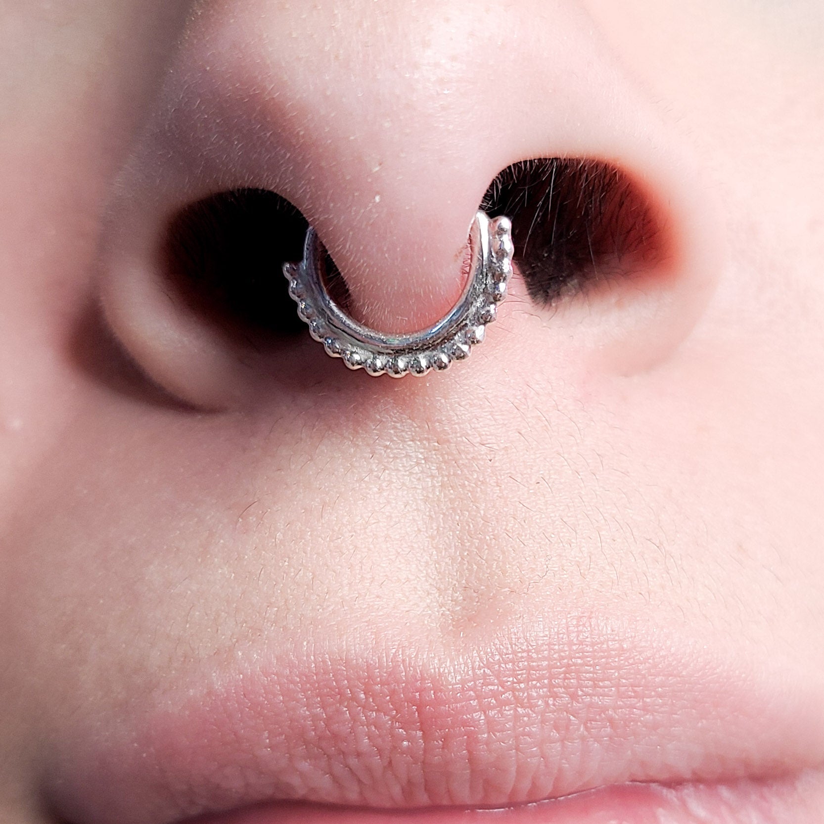 Modern Minimal Septum Ring