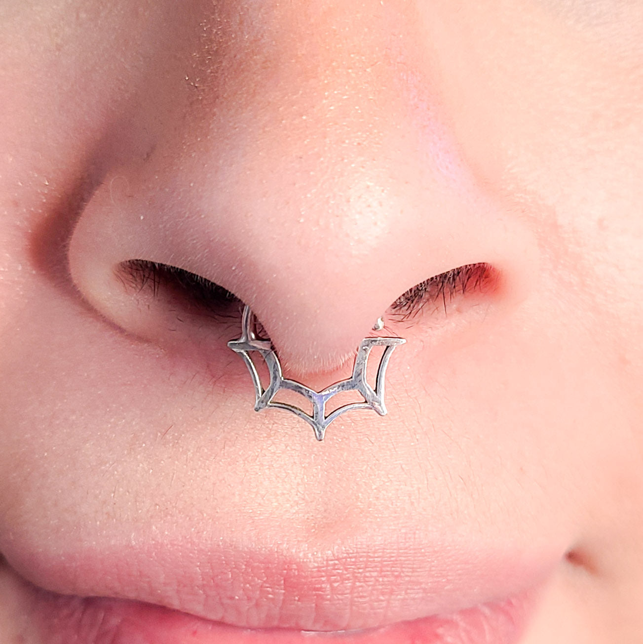 Spiderweb Nose Ring Septum Piercing - Inchoo Bijoux