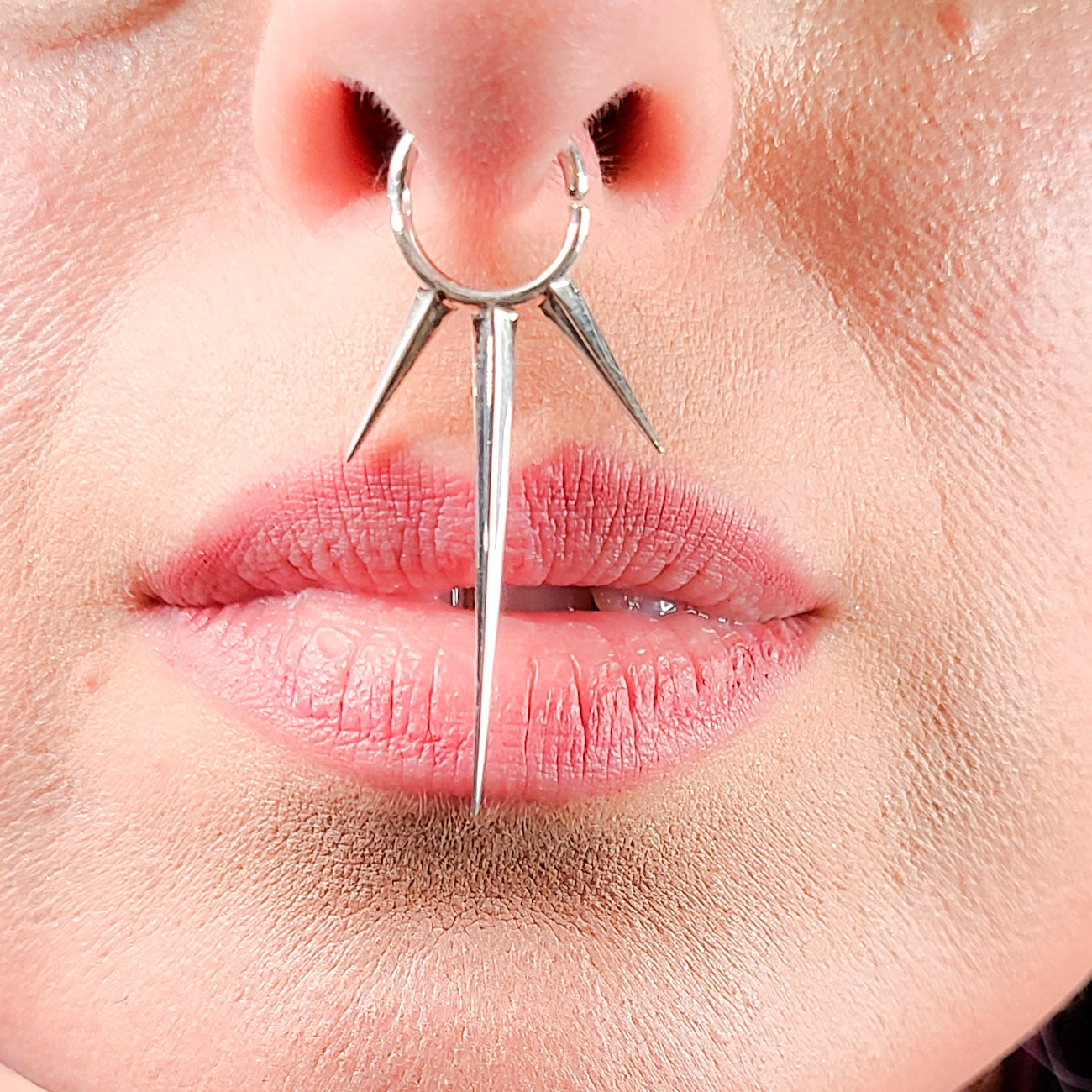 Long Spike Septum Piercing - Inchoo Bijoux