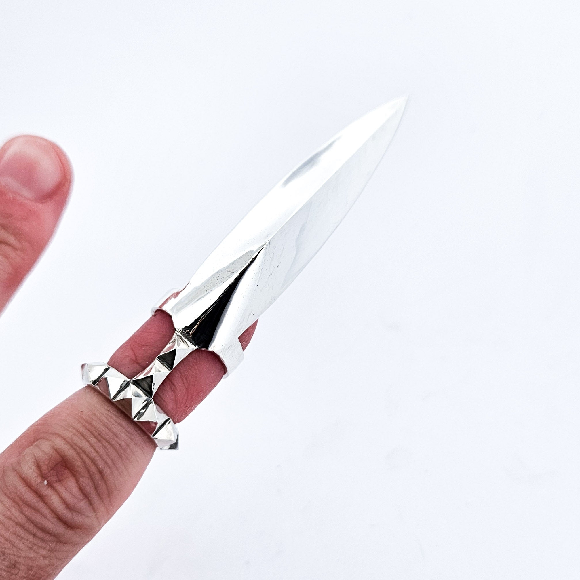 Studded Pyramid Oversized Claw