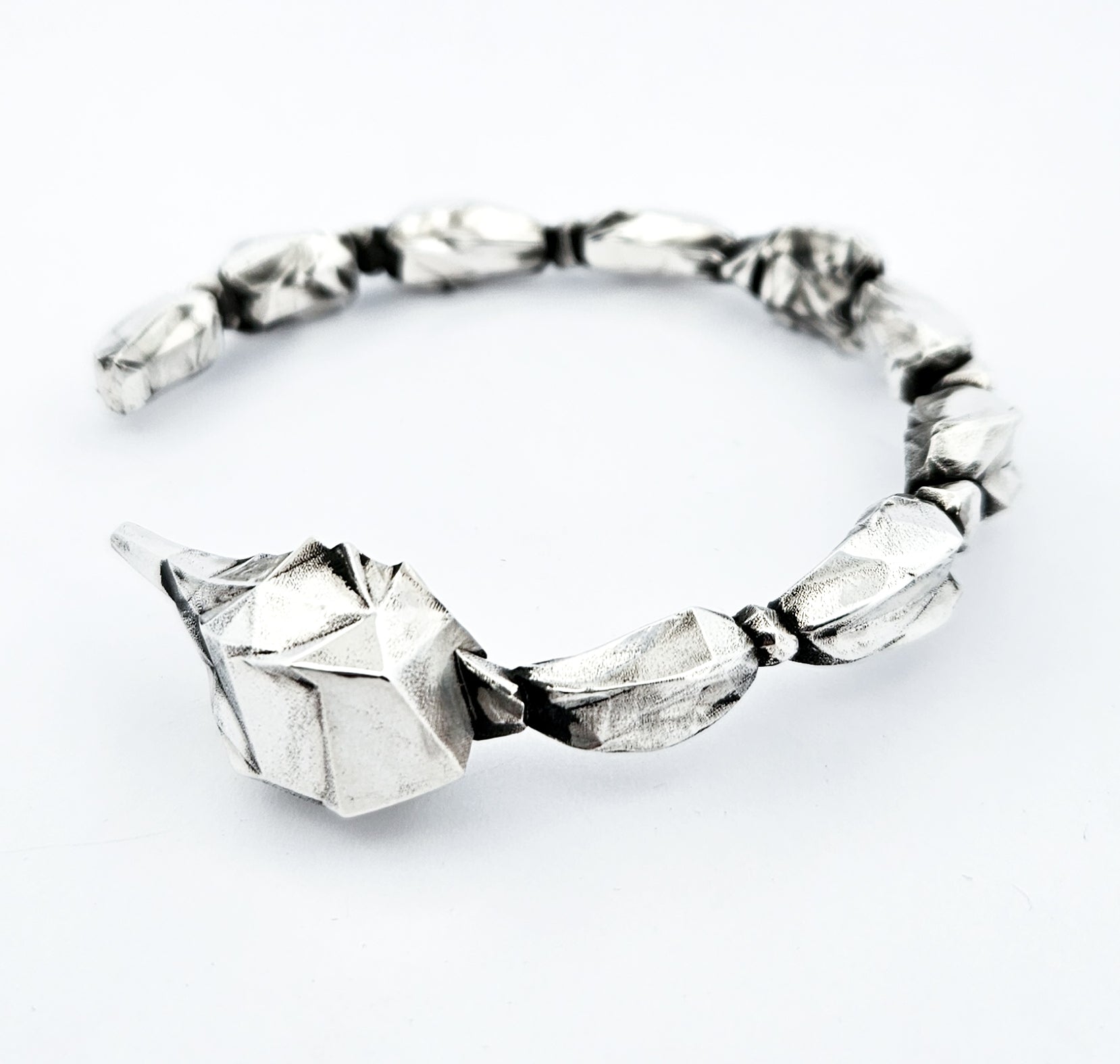 Big Heavy Scorpion Stinger Bangle Bracelet