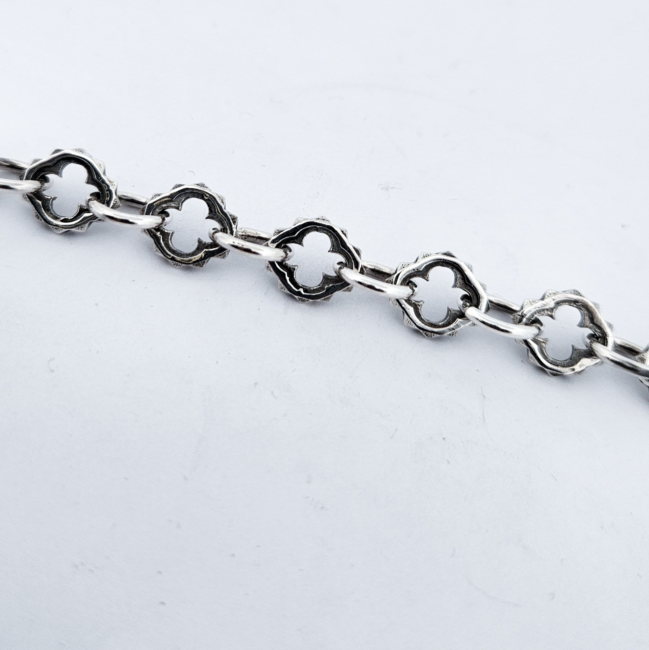Delicate Quatre foils Bracelet Sterling Silver