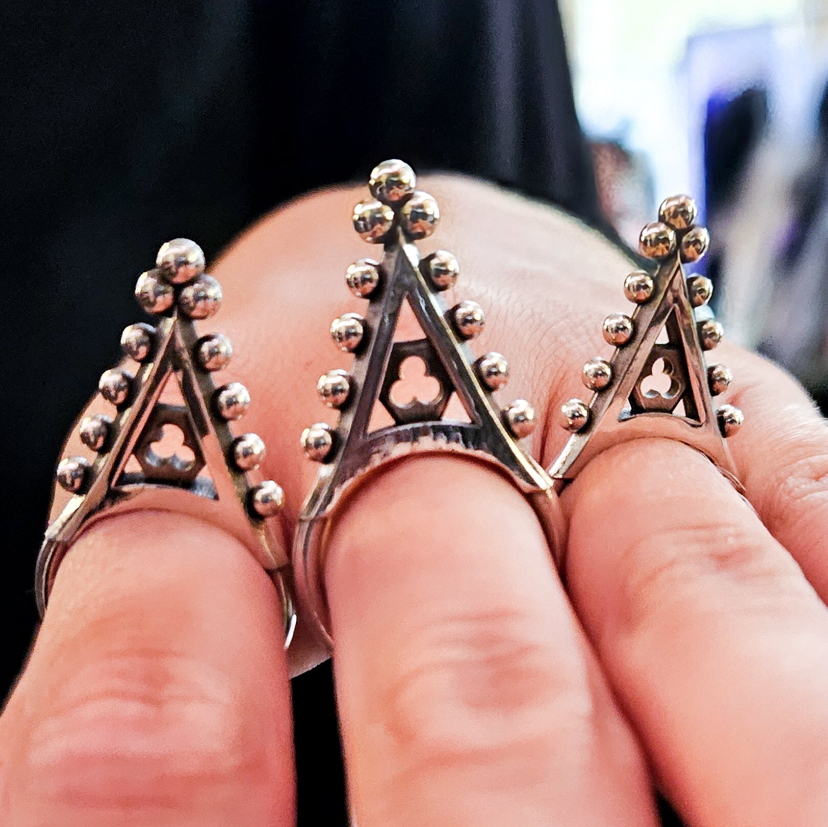 Raised Tower Ring Church Roof Top - Inchoo Bijoux