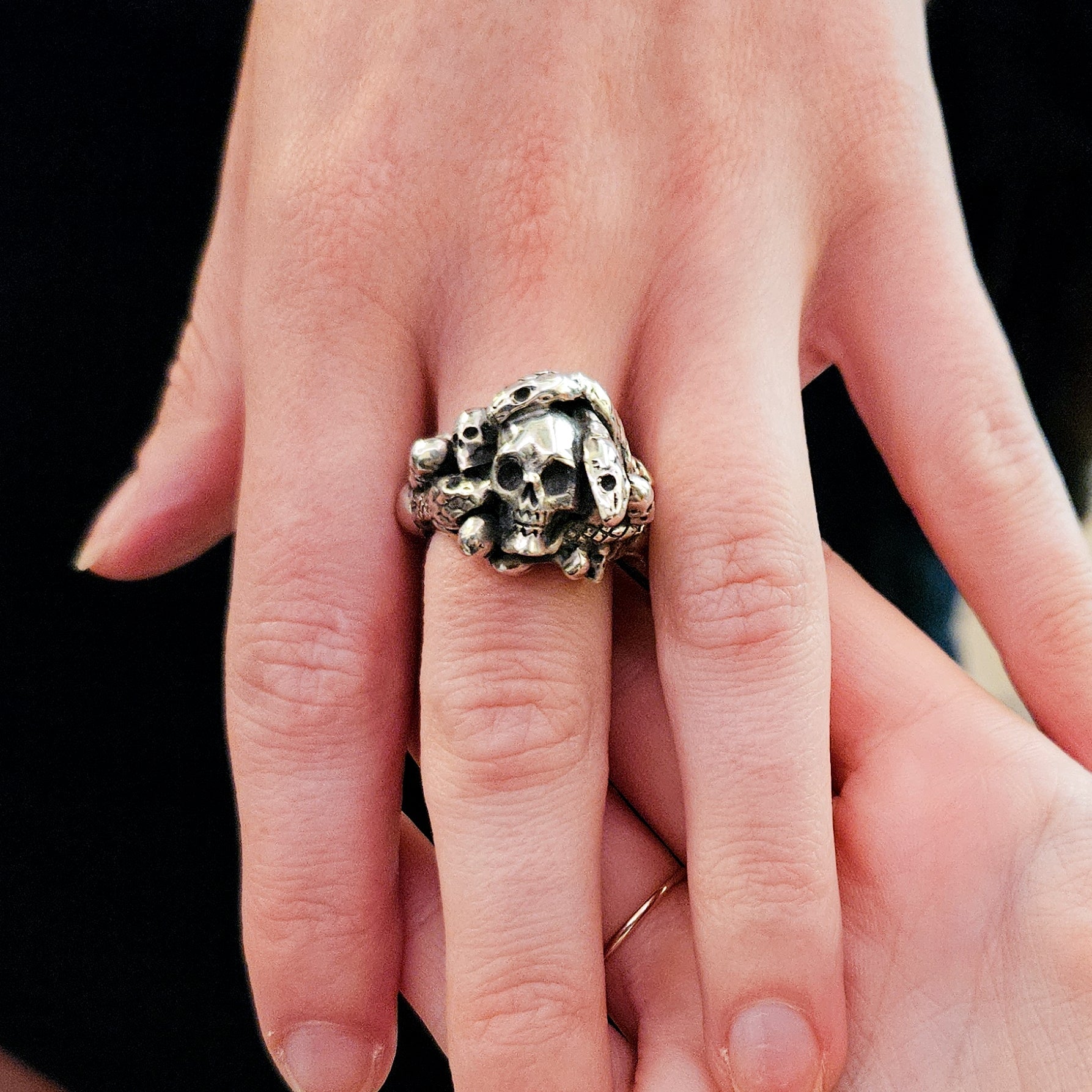 Danger Den Catacombs & Snakes Heavy Ring