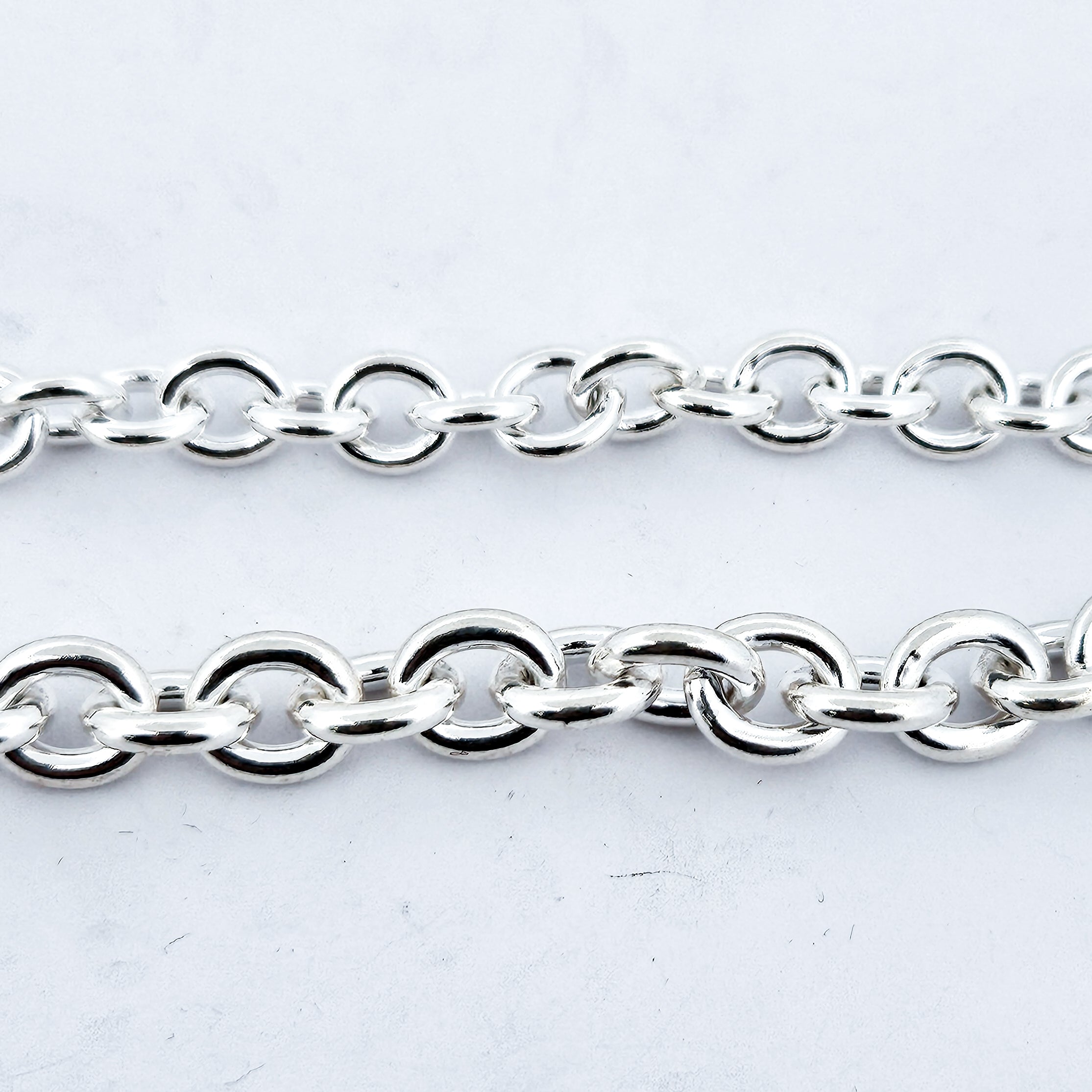 Solid Heavy 8mm Wide Cable Chain