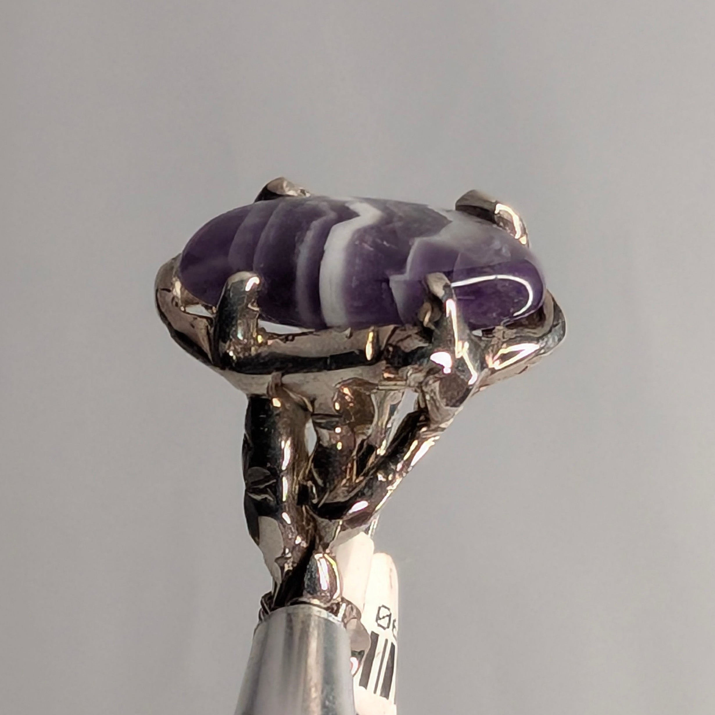 5 - Bague Amethyste gr 8.5 - Argent Sterling