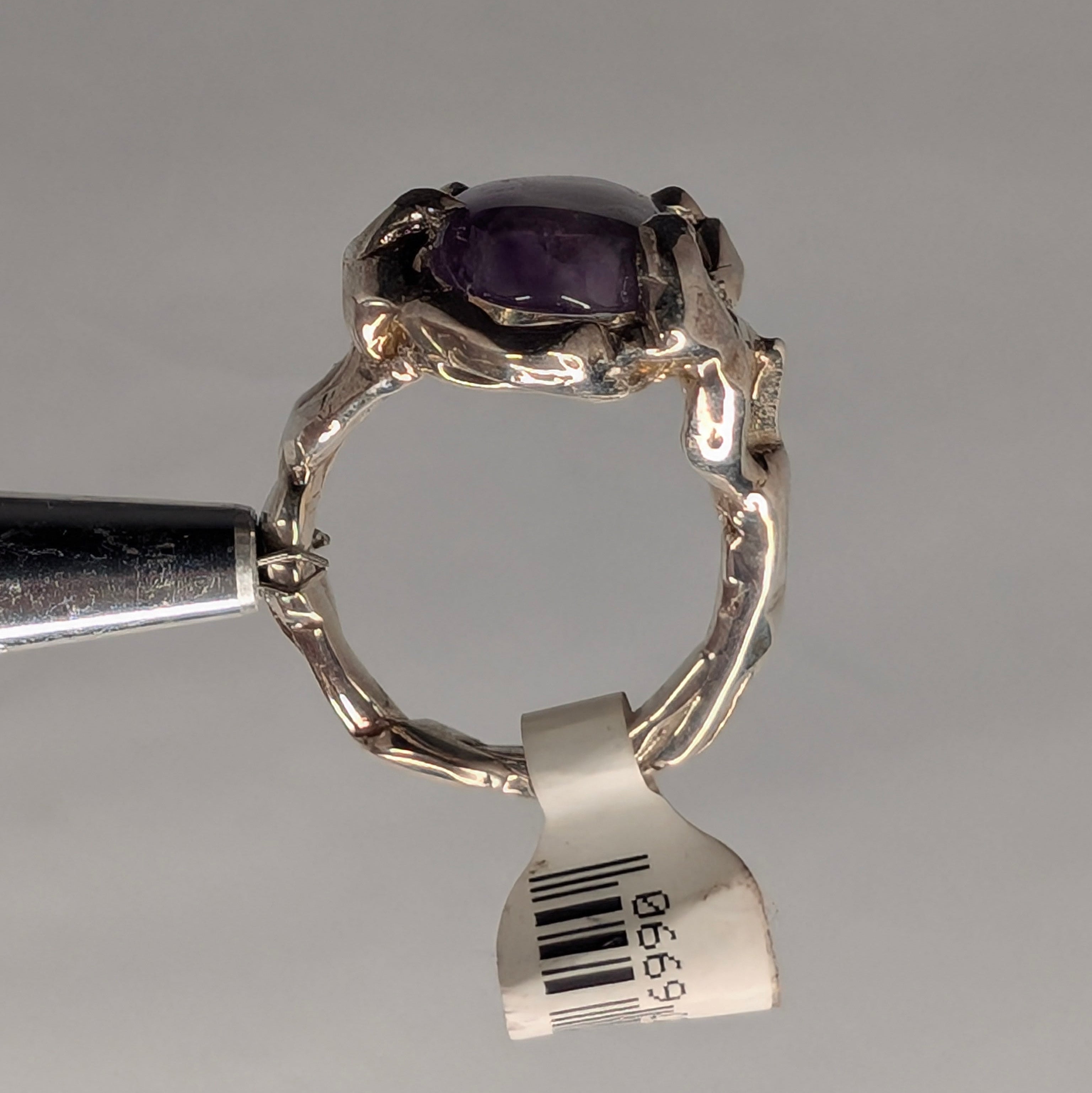 5 - Bague Amethyste gr 8.5 - Argent Sterling
