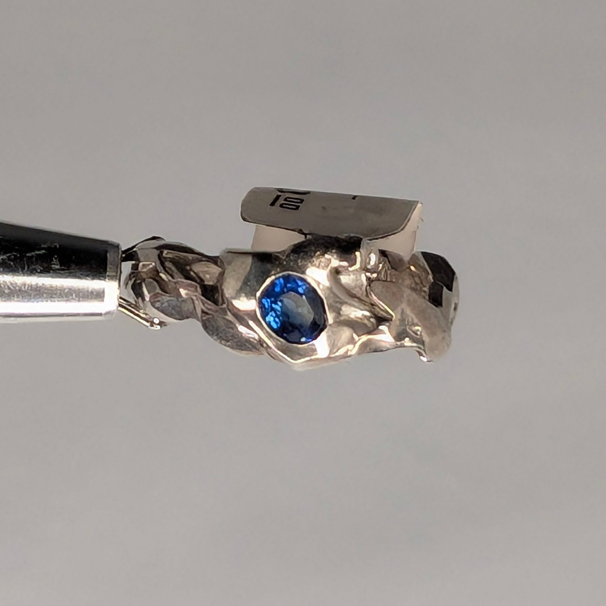 1 - Bague Sapphire gr 7 - Argent Sterling