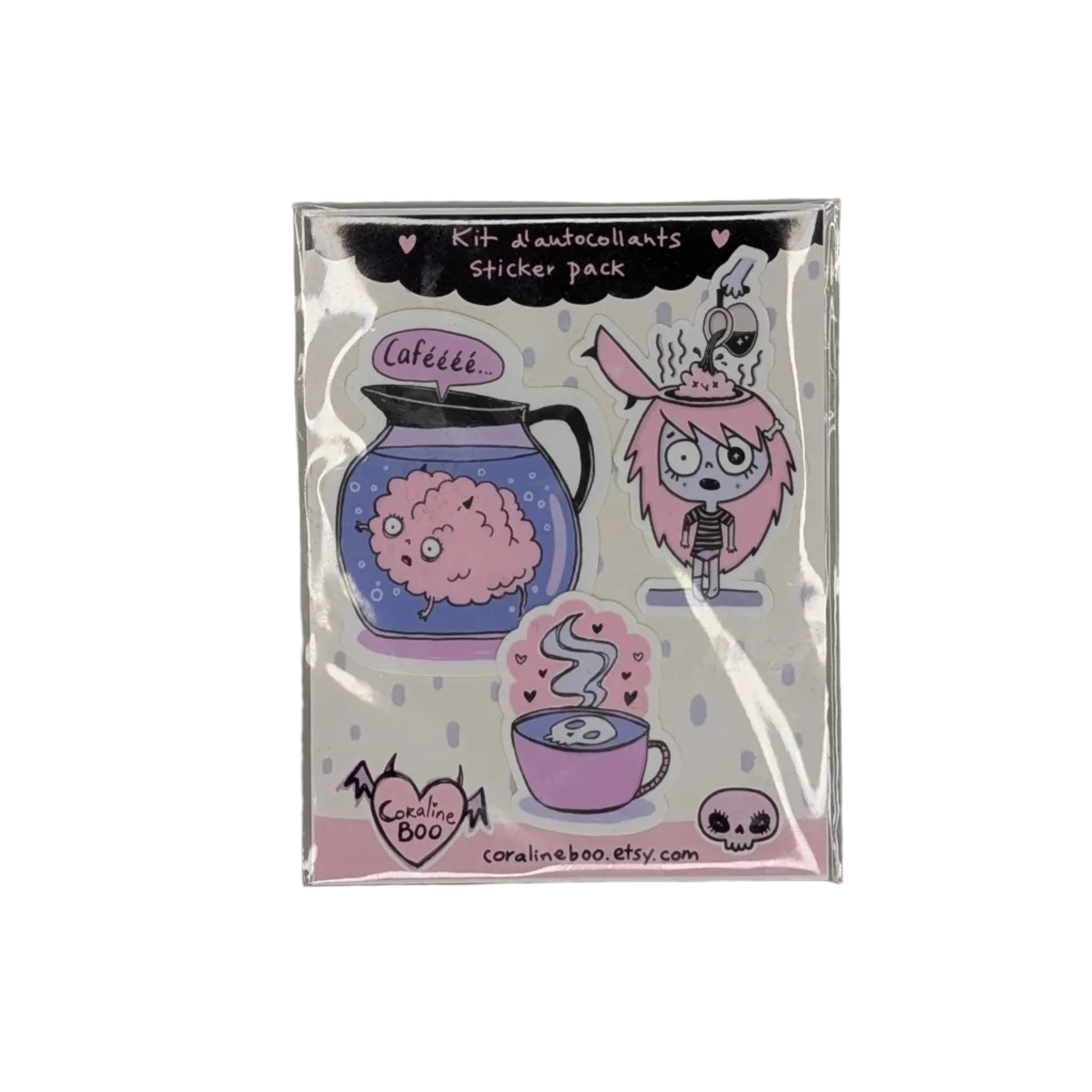 Ensemble Auto Collants - Caffé