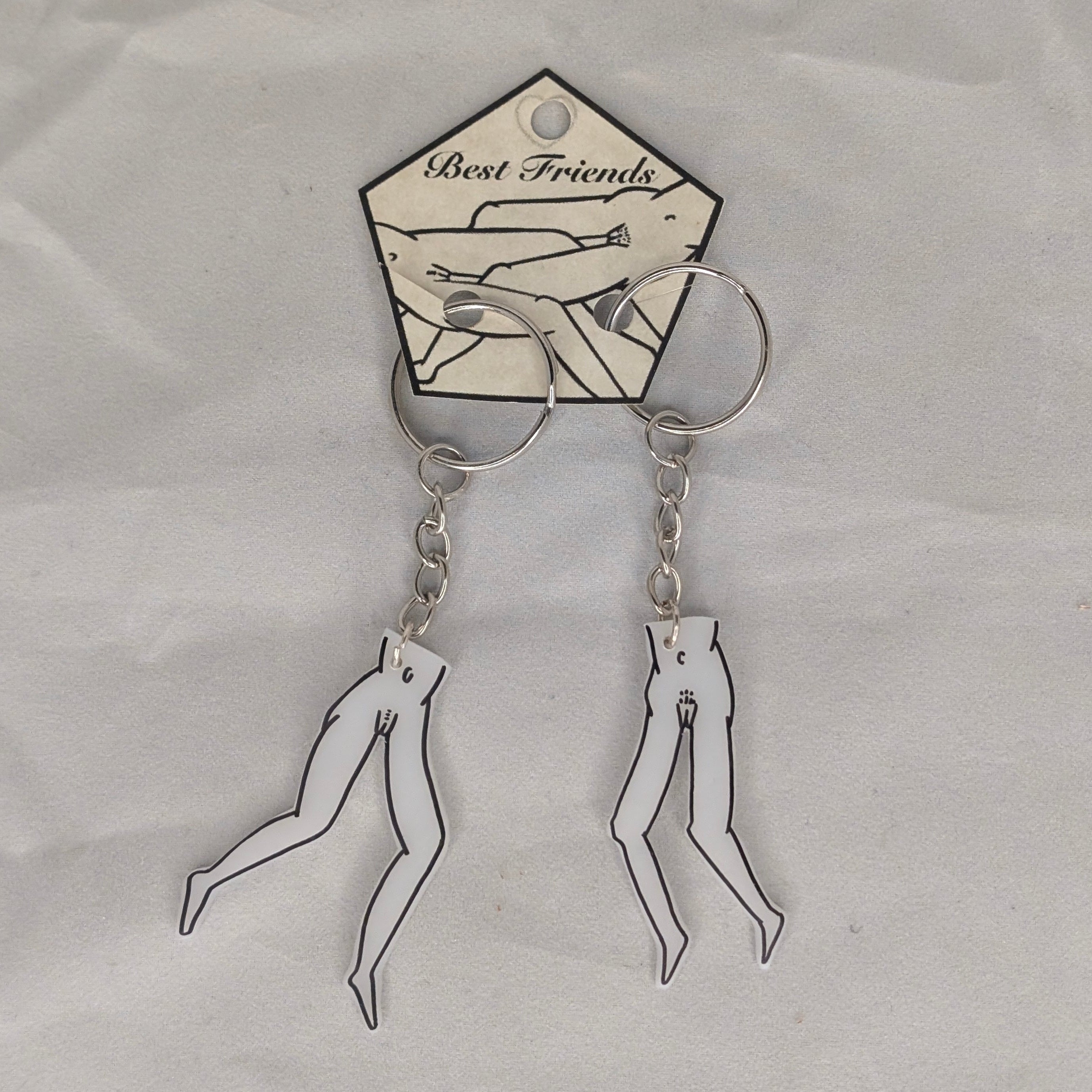 Scissoring Key Chains - Porte Cles Jambes Ciseaux