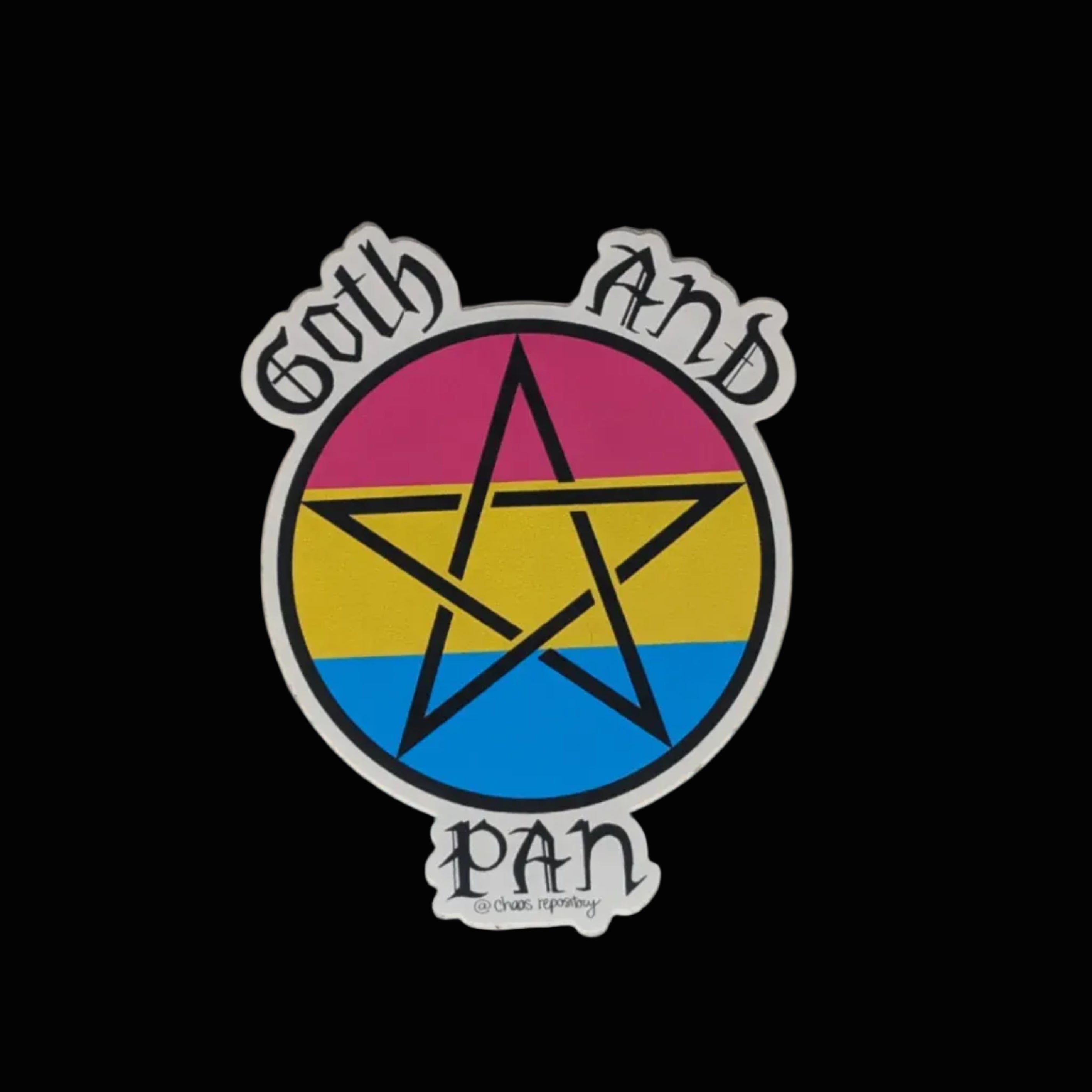 Auto collant - Goth and pan - Sticker