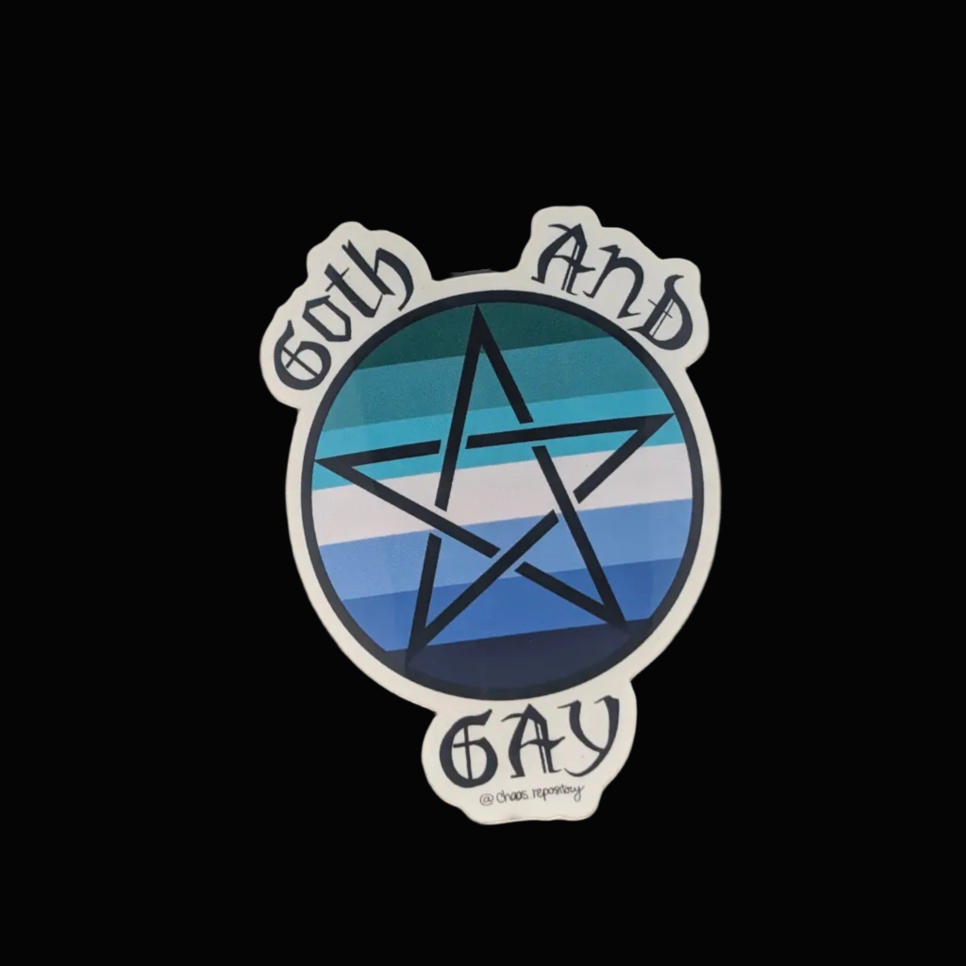Auto-collant - Goth and gay MLM - Sticker
