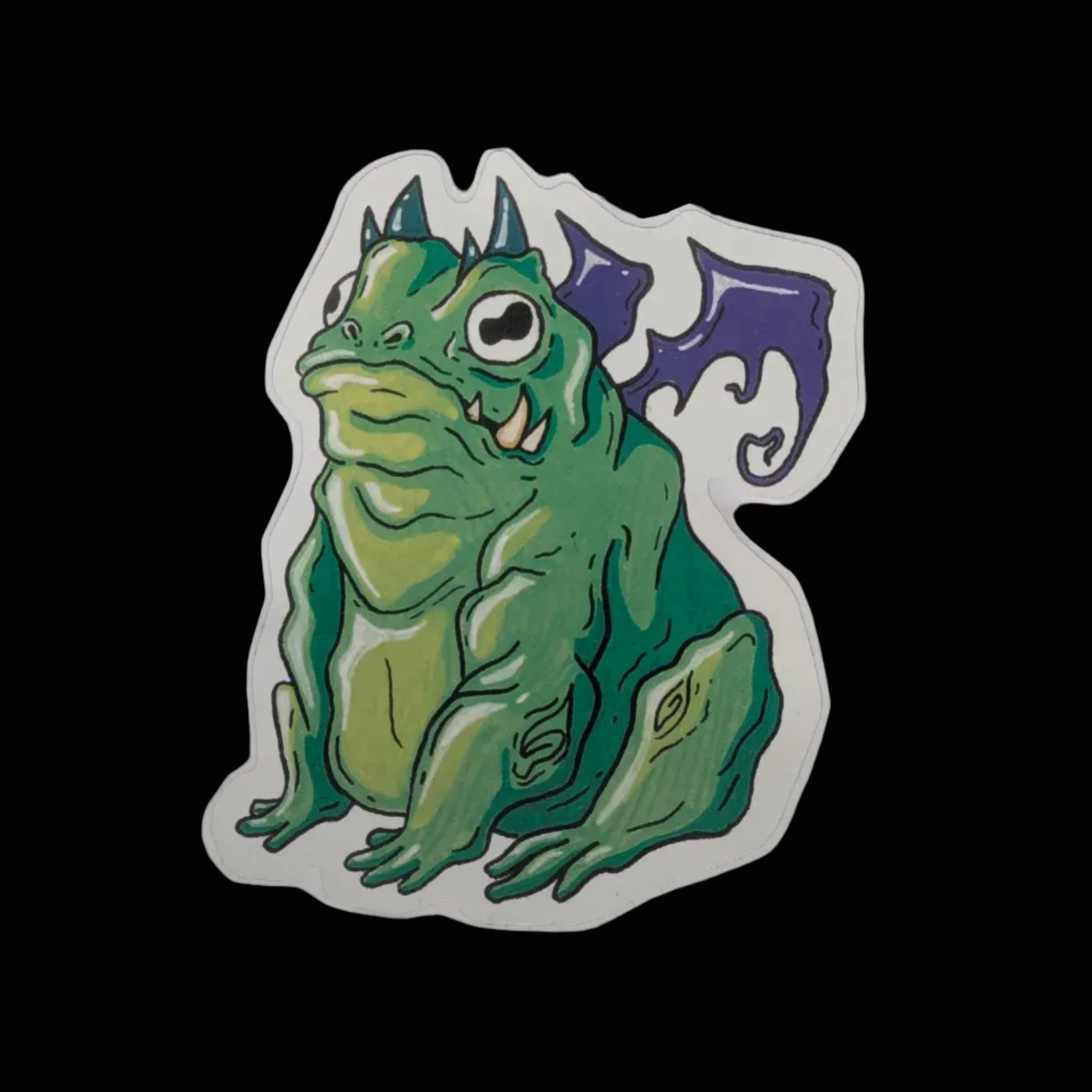 Auto collant - Green Goblin Monster - Sticker
