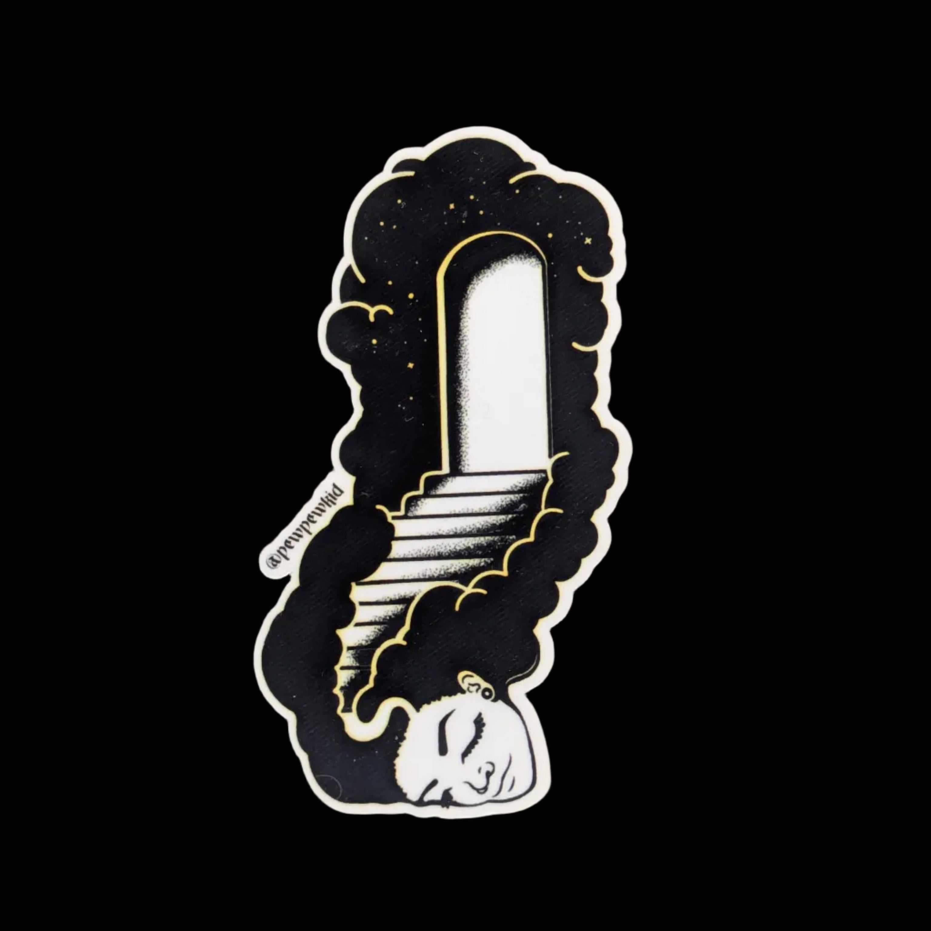 Auto collant - Pew Pew - Head Stairs - Sticker